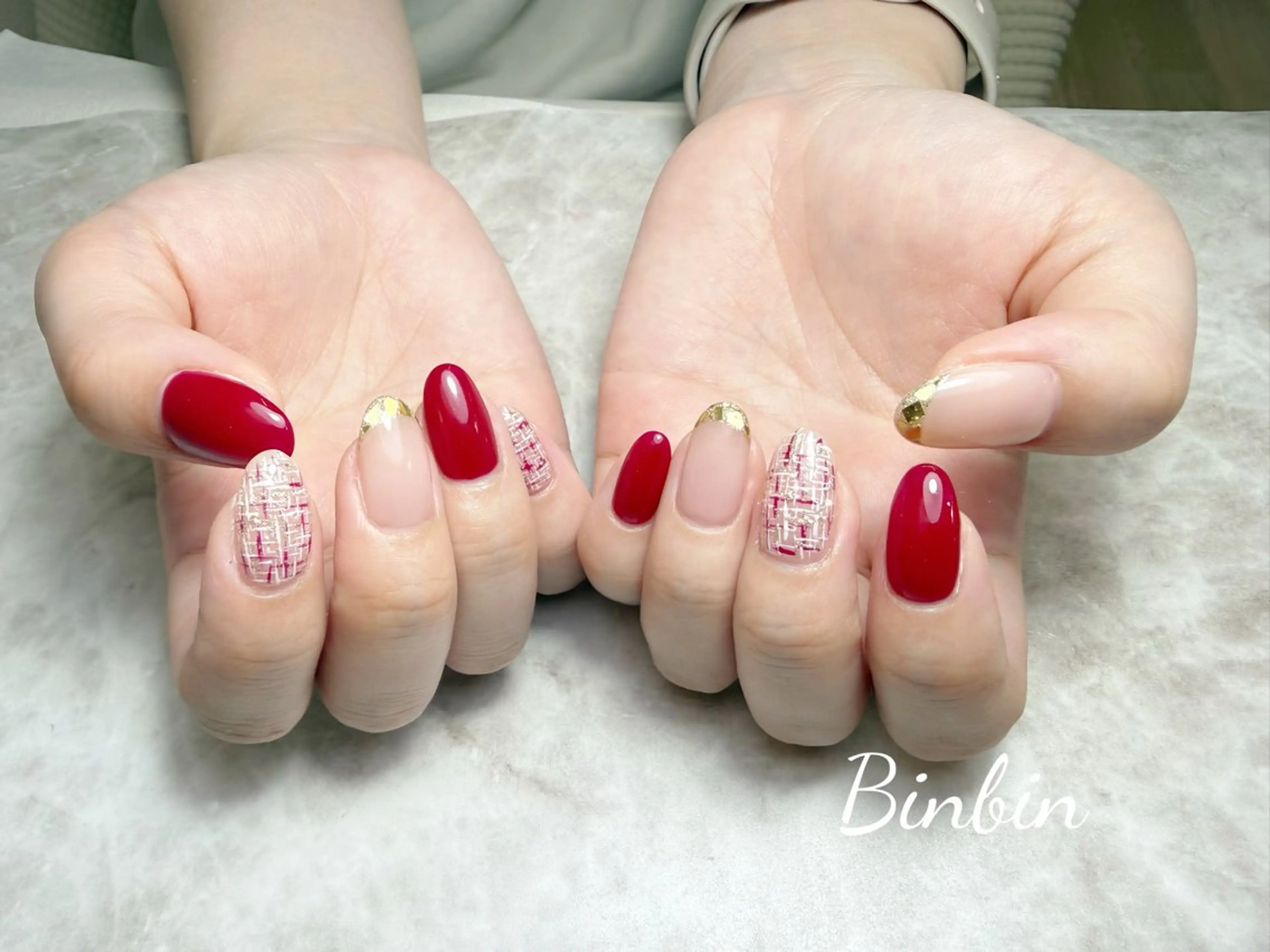 ネイル ハンドケア Bin Binのネイルデザイン
