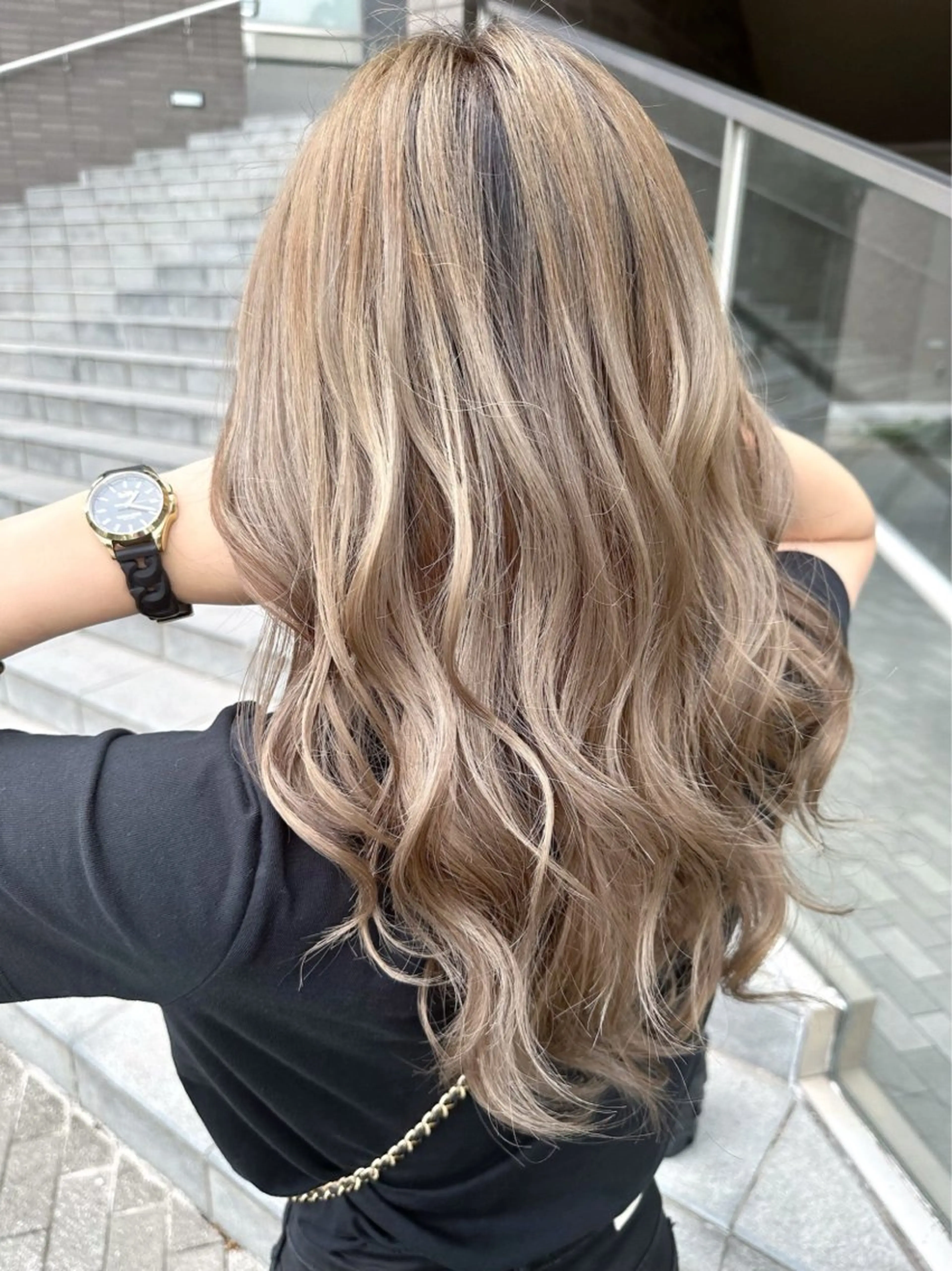 ロング ボブ/ショートボブ/ 岡山駅/別曽遥也のヘアスタイル