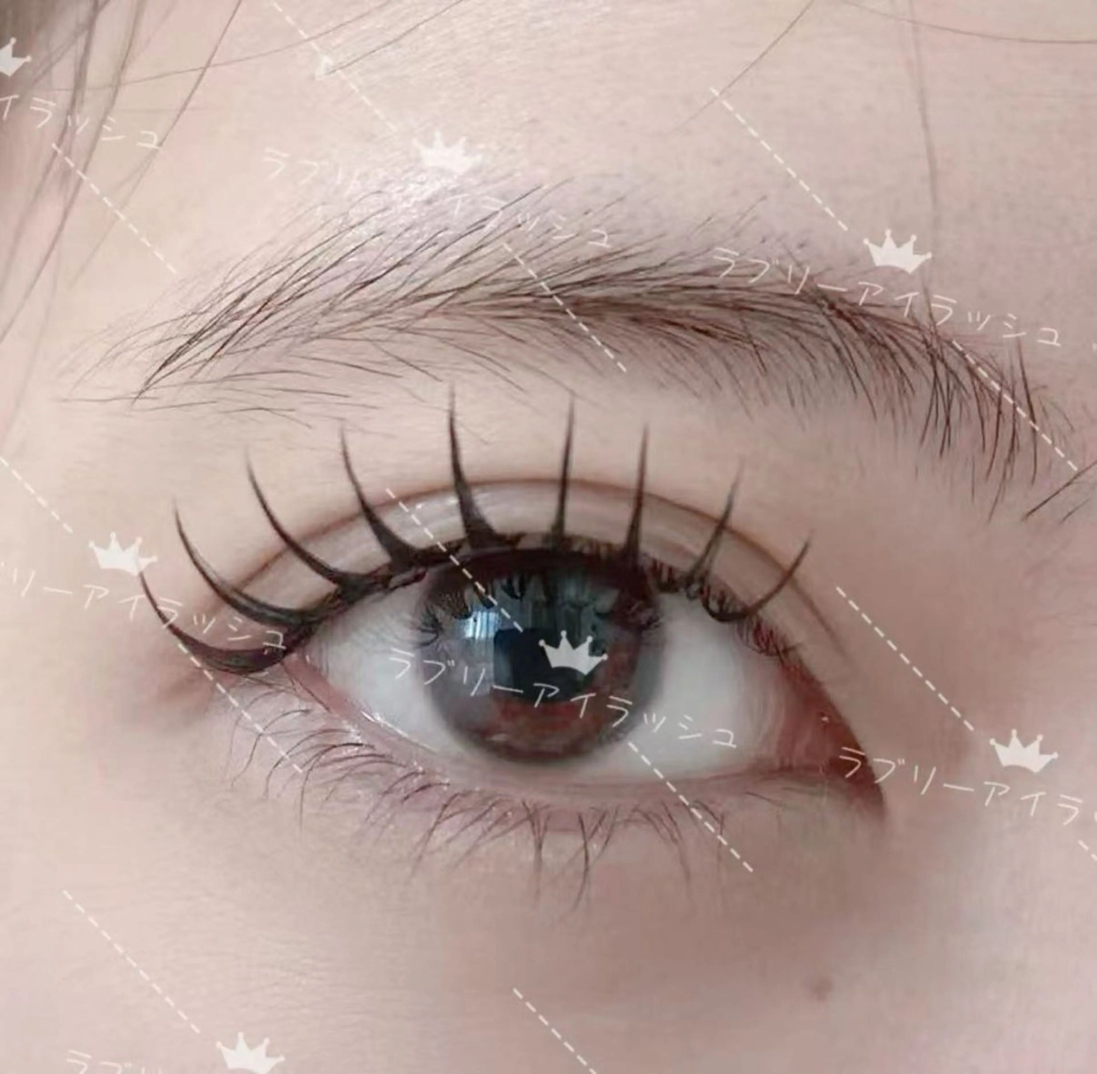 マツエク・マツパ 山田 ラブリーアイラッシュのマツエク・マツパデザイン