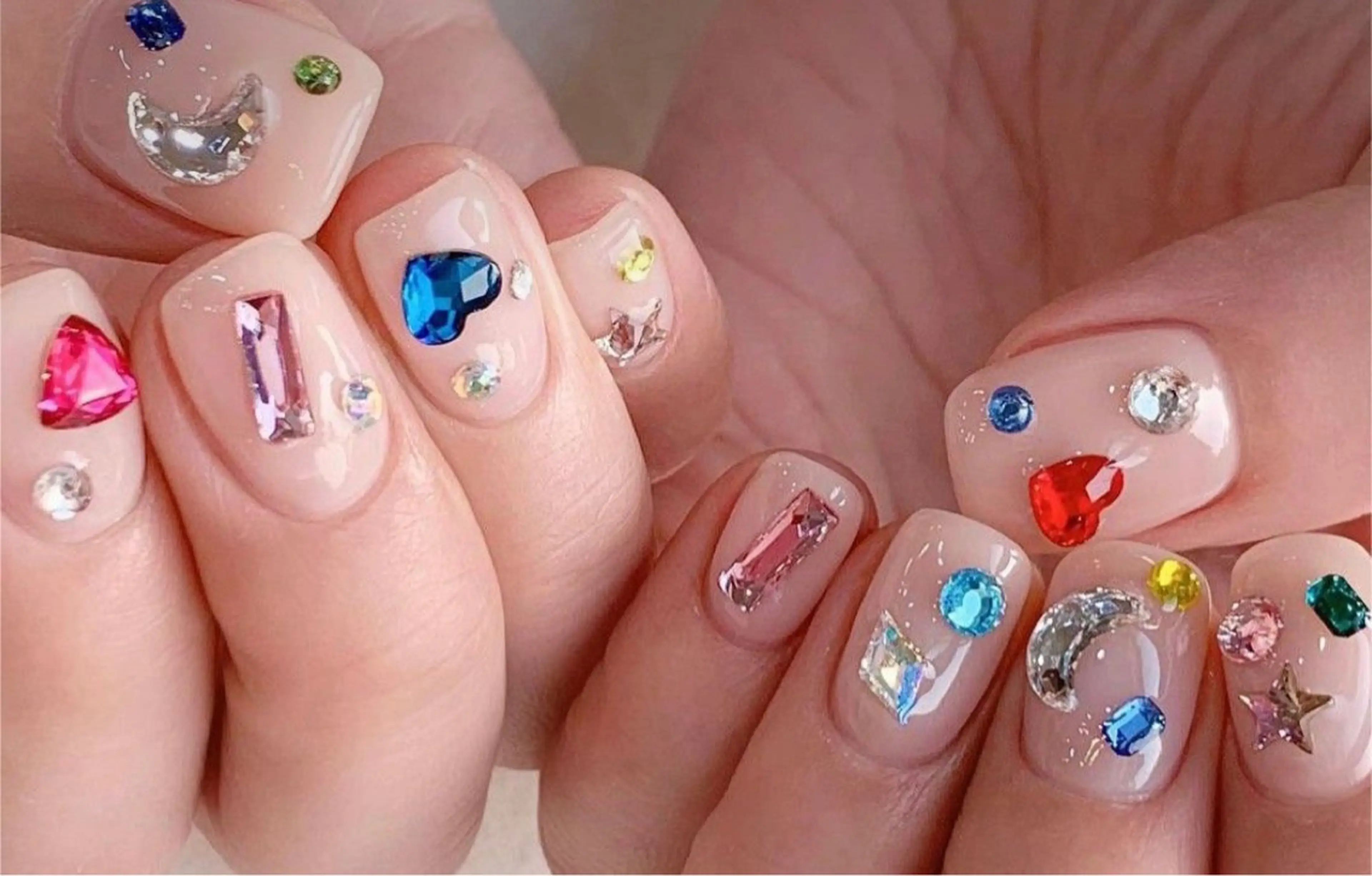 💐💐大人気!お得💓(オフなし)120分何でもやり放題！大いストーンやパツ、シール時間内何でもやり放題💐持ち込み可の写真