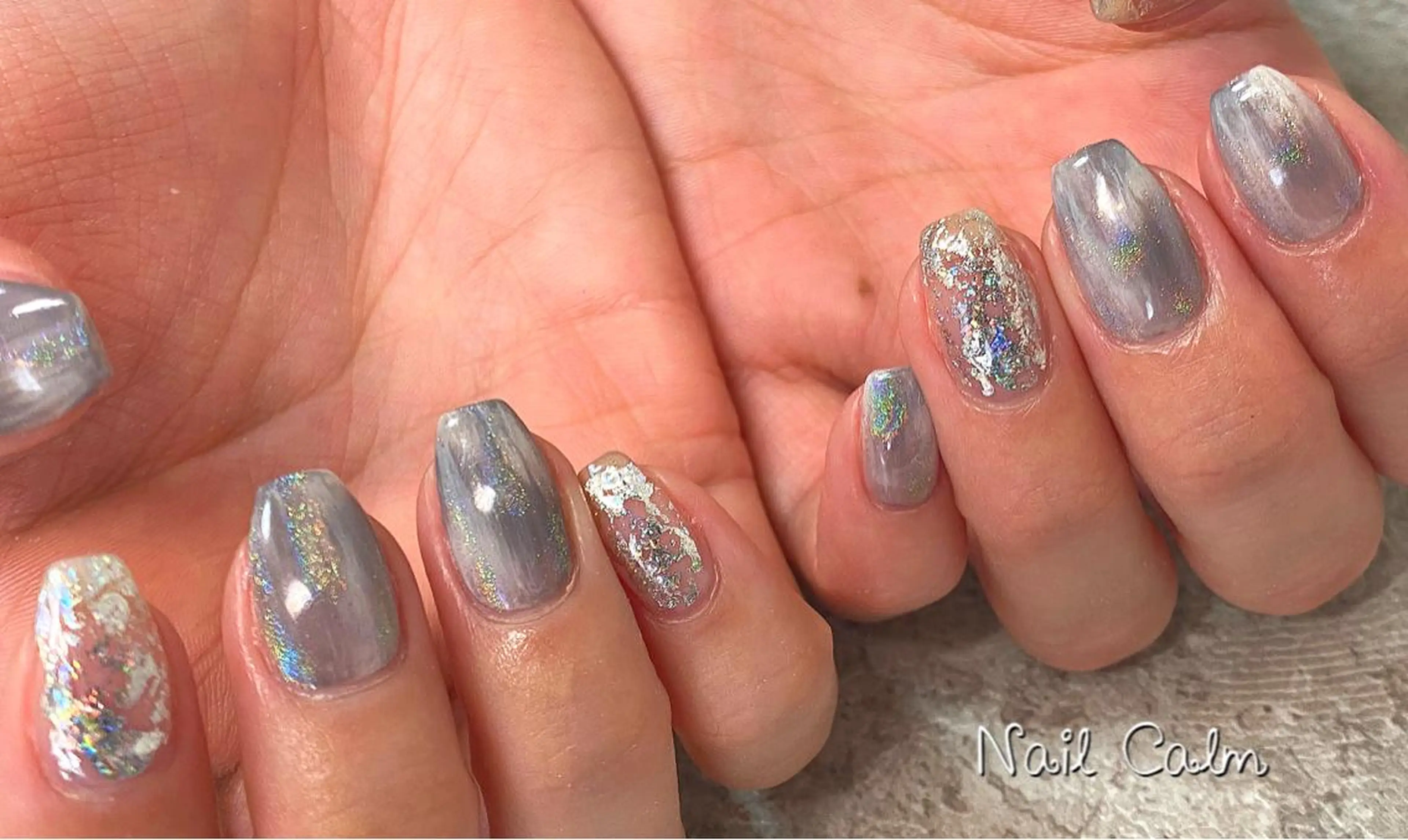 ネイル シンプルネイル ハンドネイル Nail Calm所属・プライベートサロン Calmのネイルデザイン