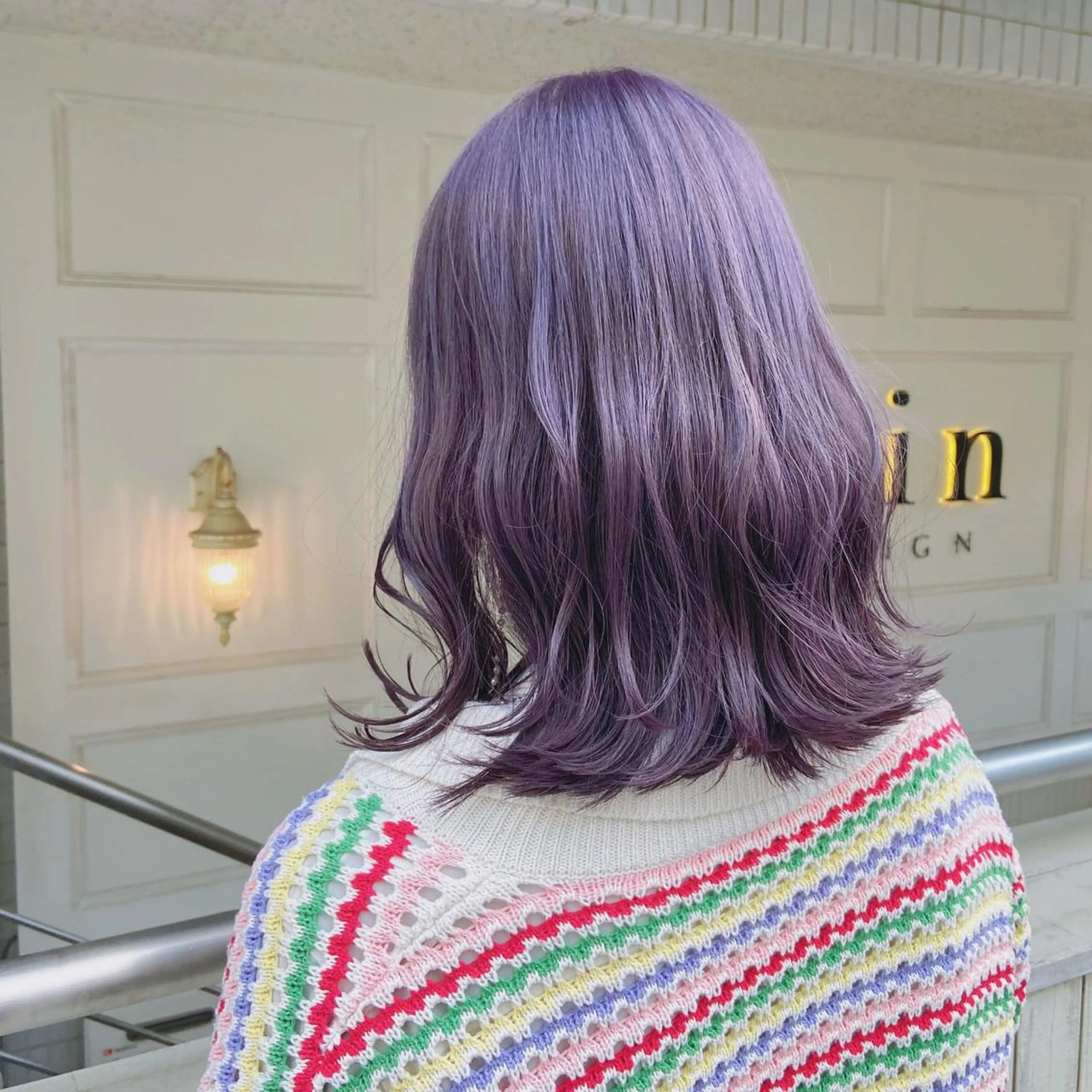 セミロング 韓国カットパーマ✂︎ Toshiのヘアスタイル