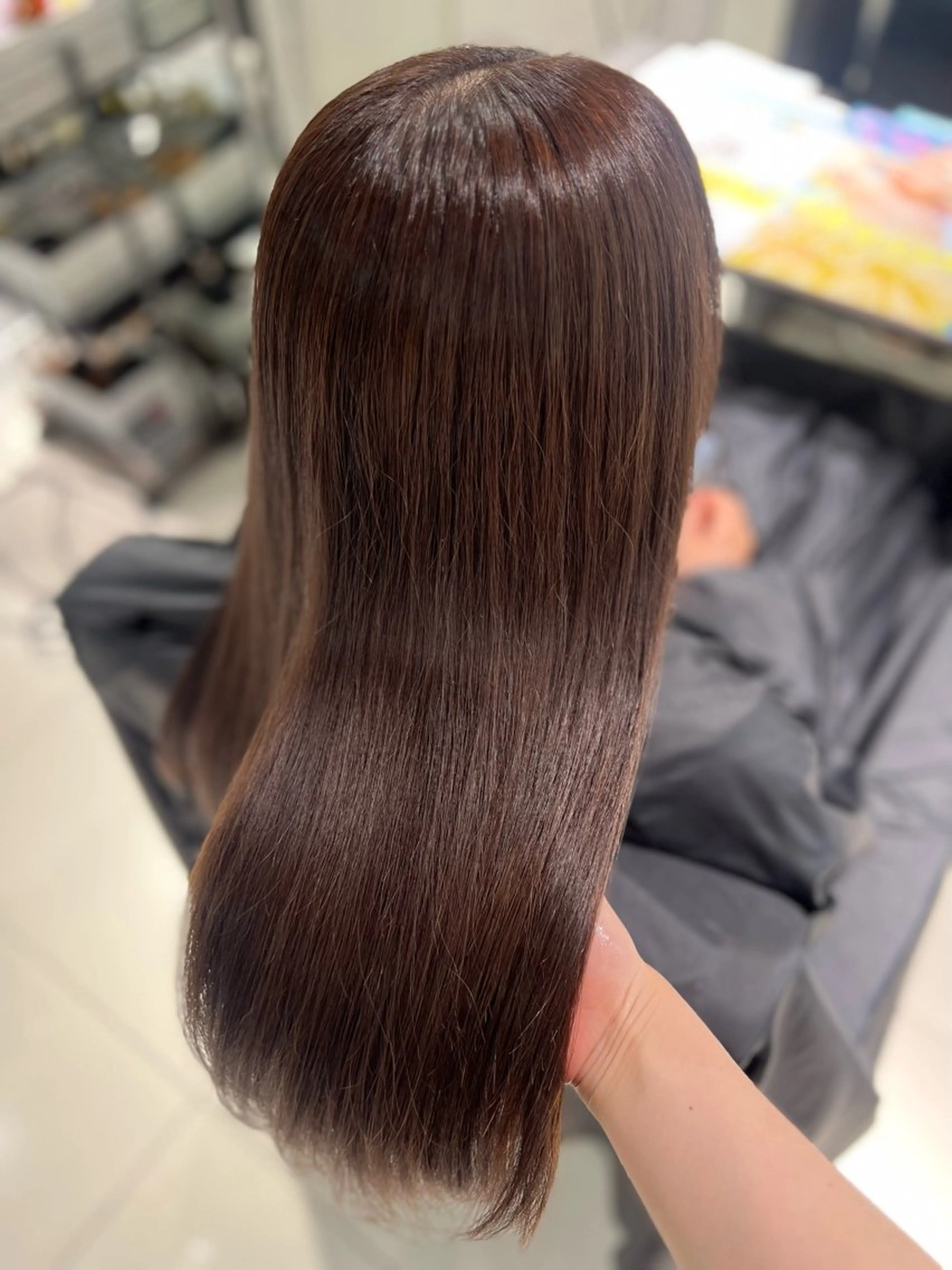 ロング カラー ベージュカラー ブリーチ ブラウンカラー ブラウンベージュ 🧊🪞透明感カラー himeのヘアスタイル