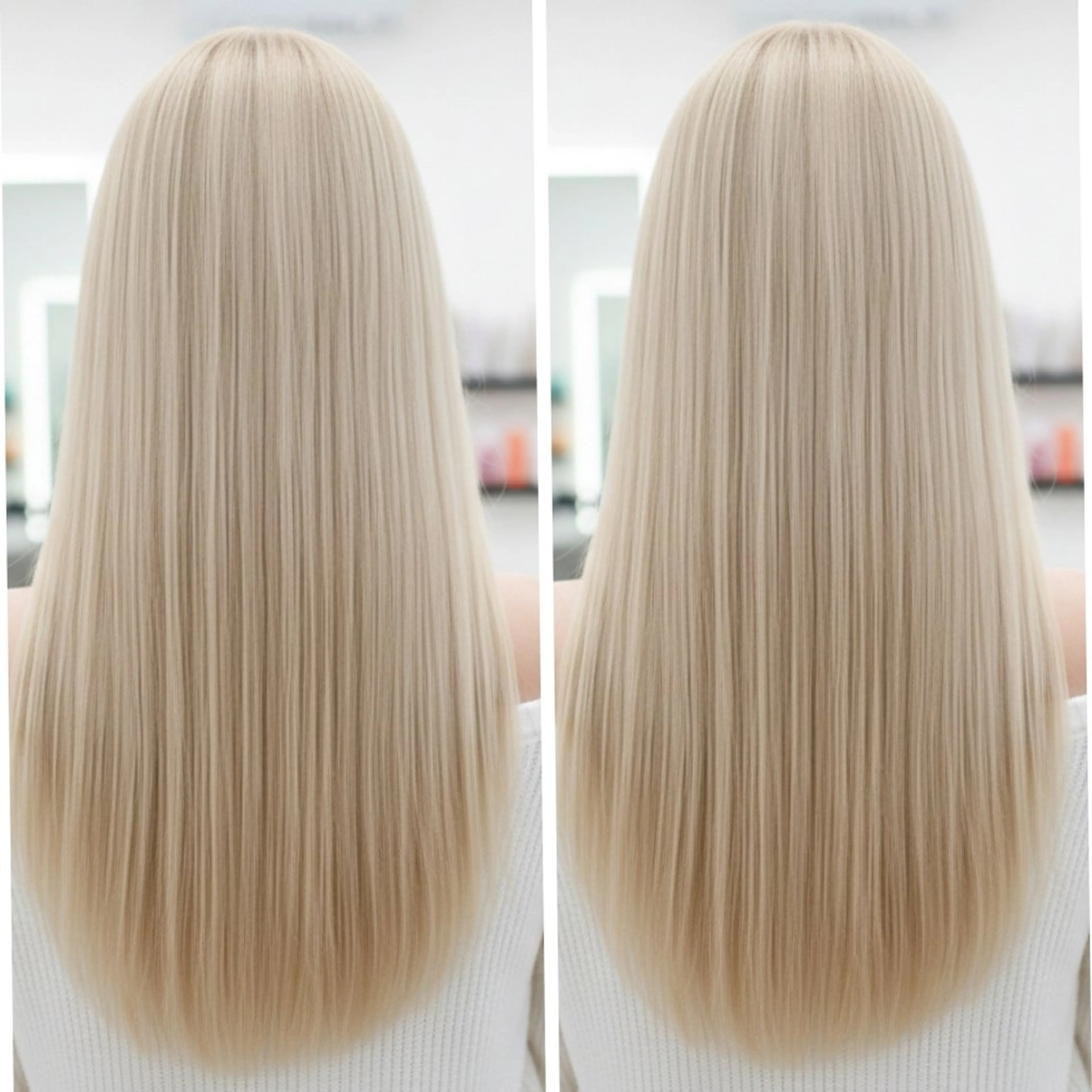 ロング カット ヘアカラー トリートメント エクステ 美髪改善×シールエク ステ/ヨシモトカンジのヘアスタイル