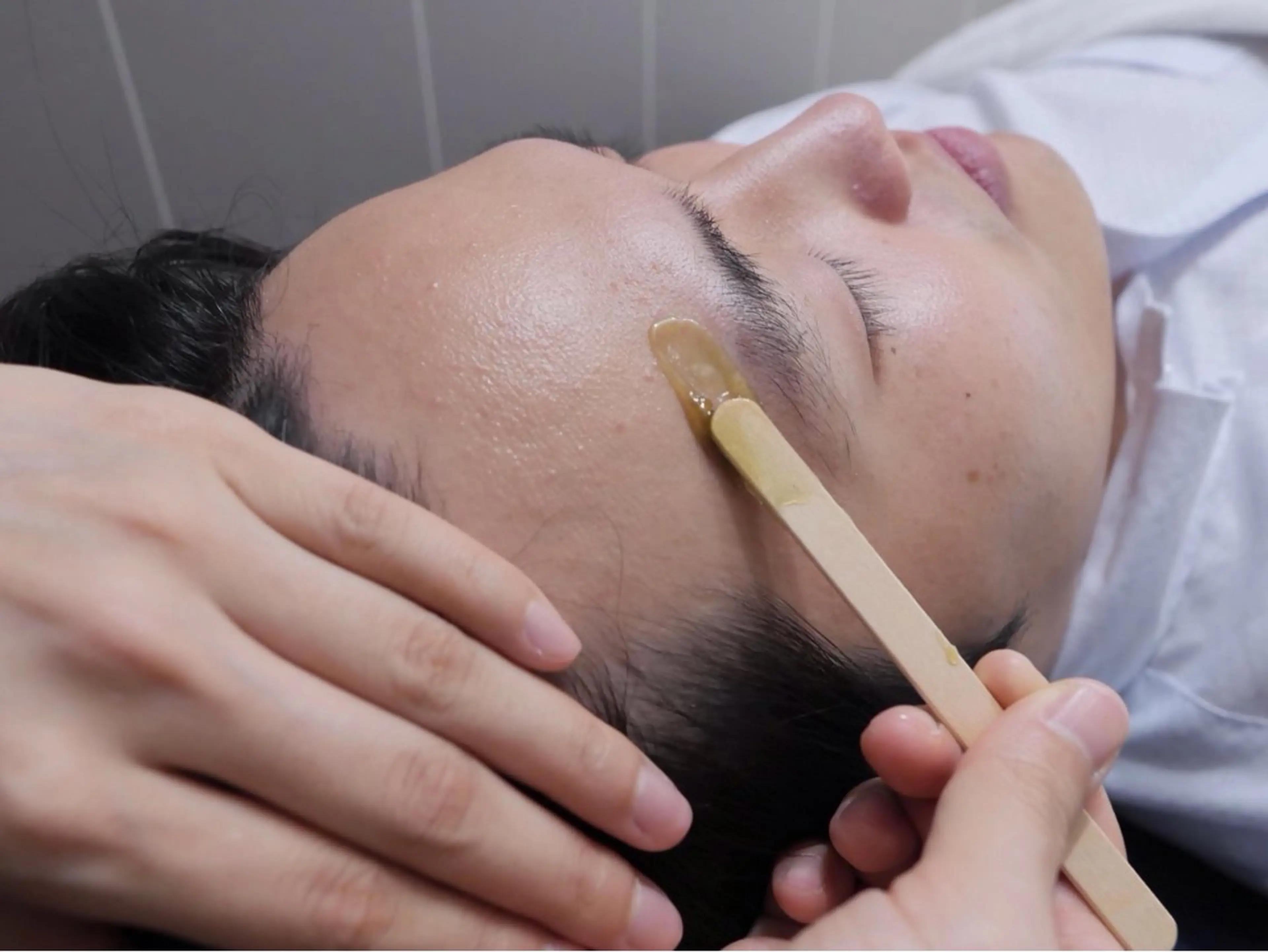 眉毛Wax脱毛の写真