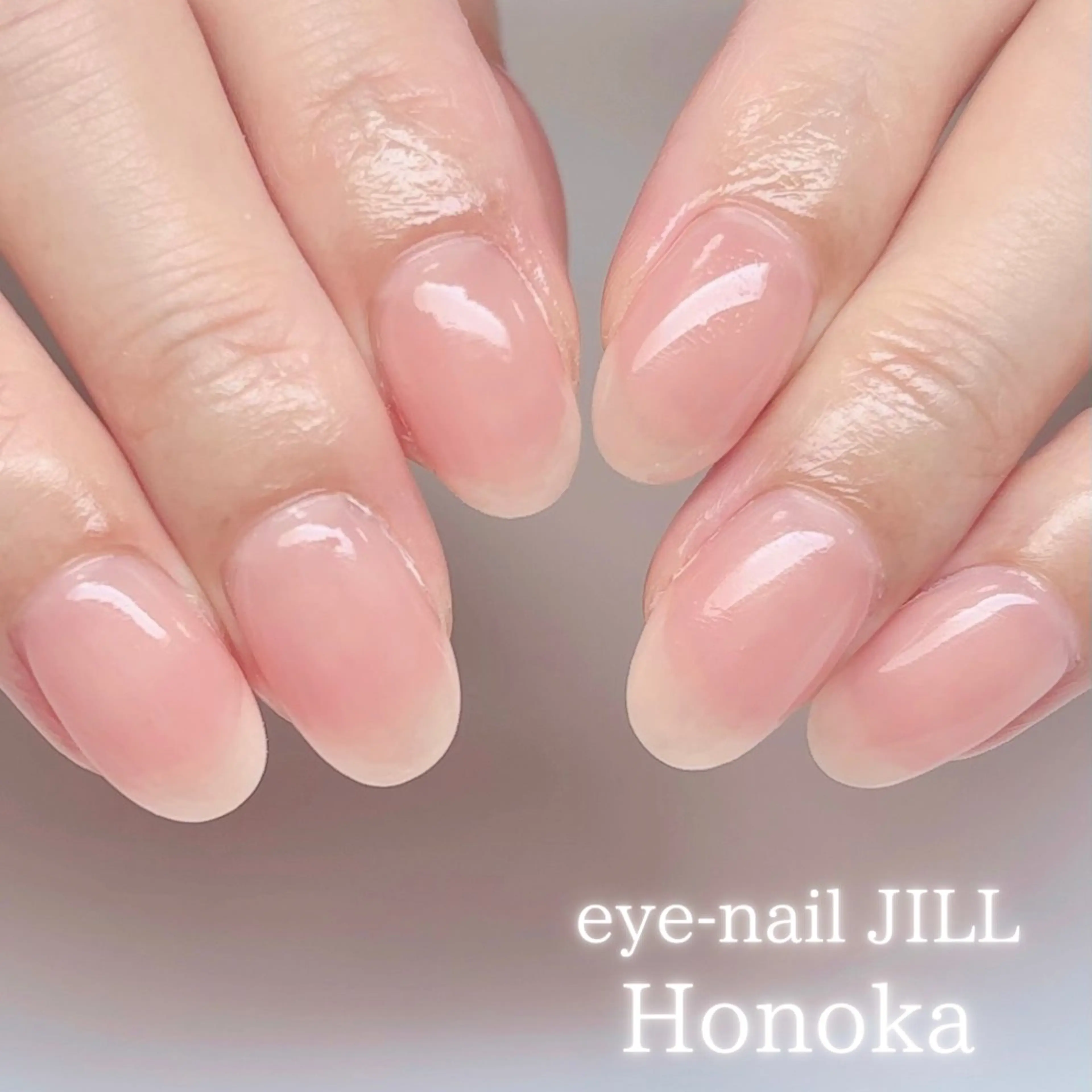 ネイル ワンカラーネイル シンプルネイル ハンドネイル JILL Honokaのネイルデザイン