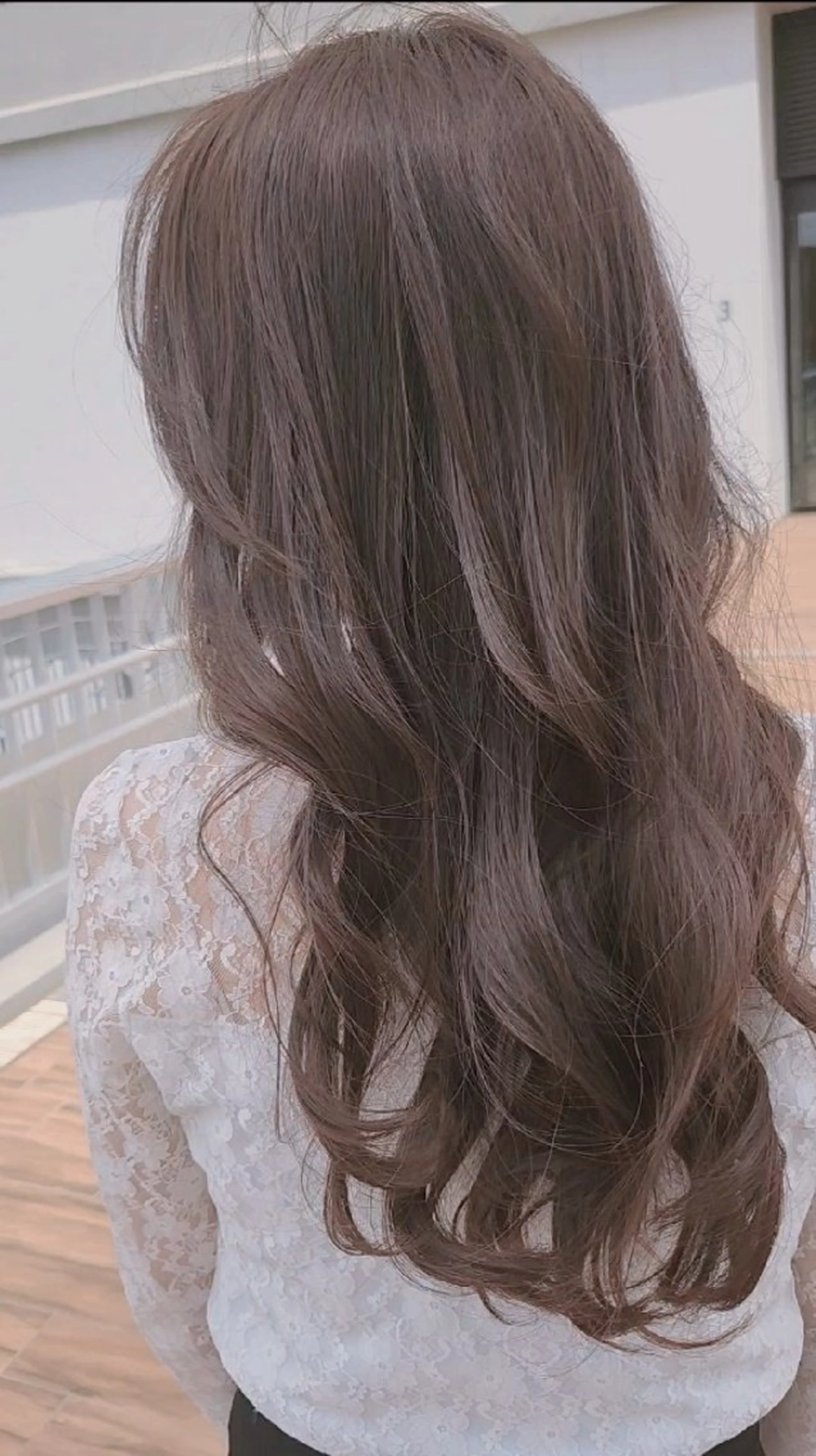 🌿伸ばし中の方🌿前髪＆顔まわりカット＋艶カラーの写真