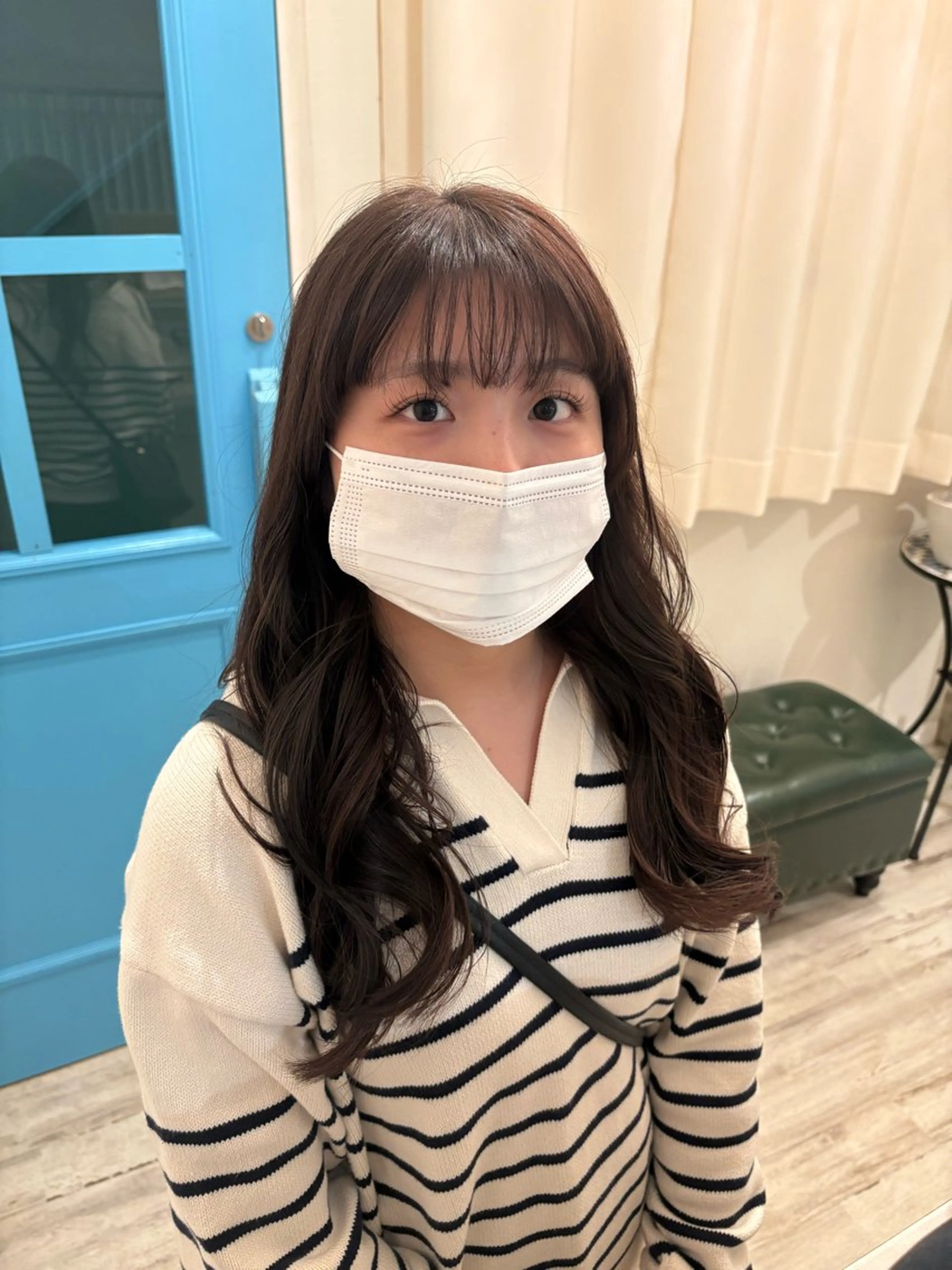 ロング カラー ブラウンカラー 透明感/韓国風 HIRARIのヘアスタイル