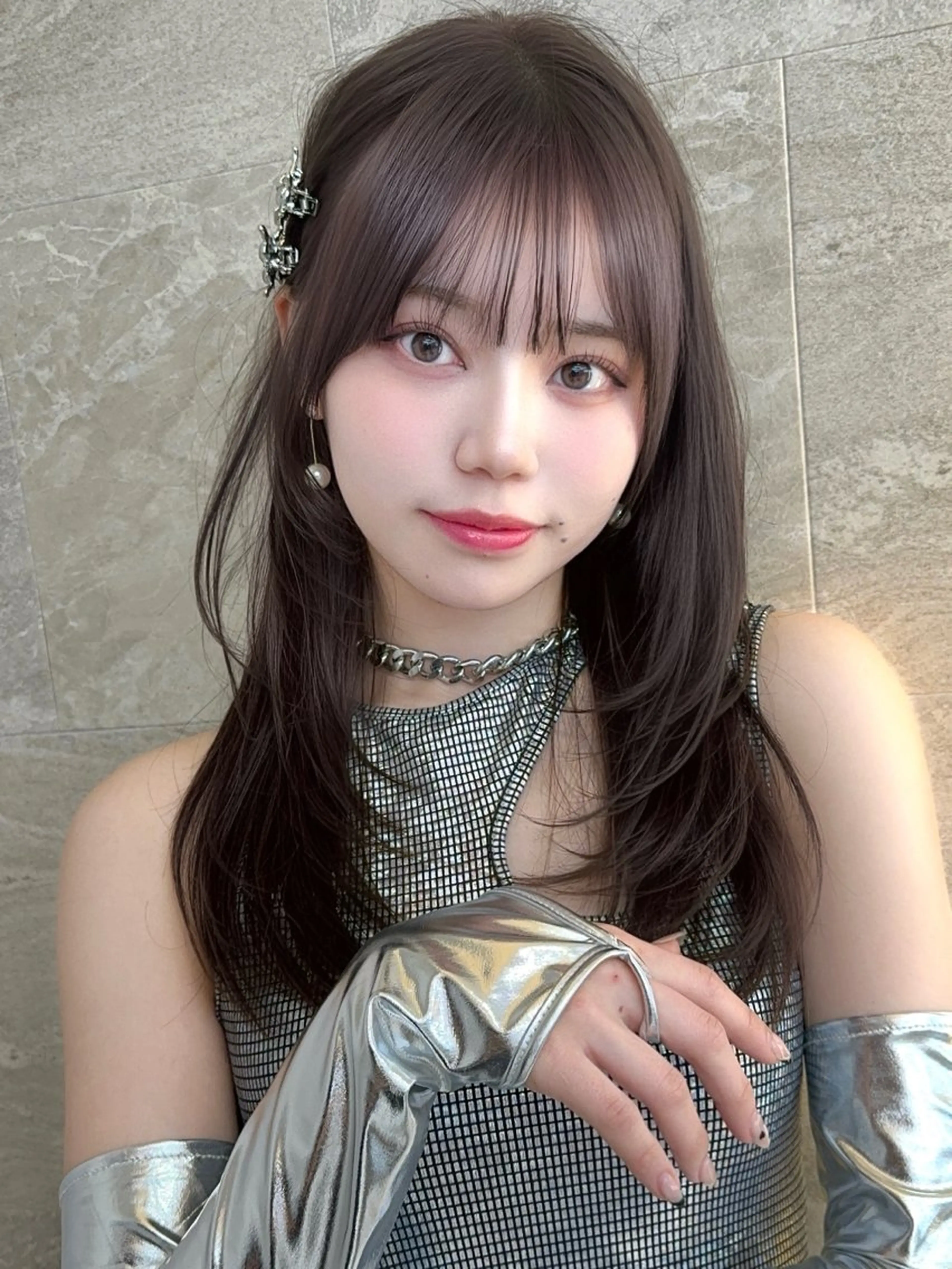 ミディアム レイヤー/韓国❣️ 髪質改善/e_kiのヘアスタイル