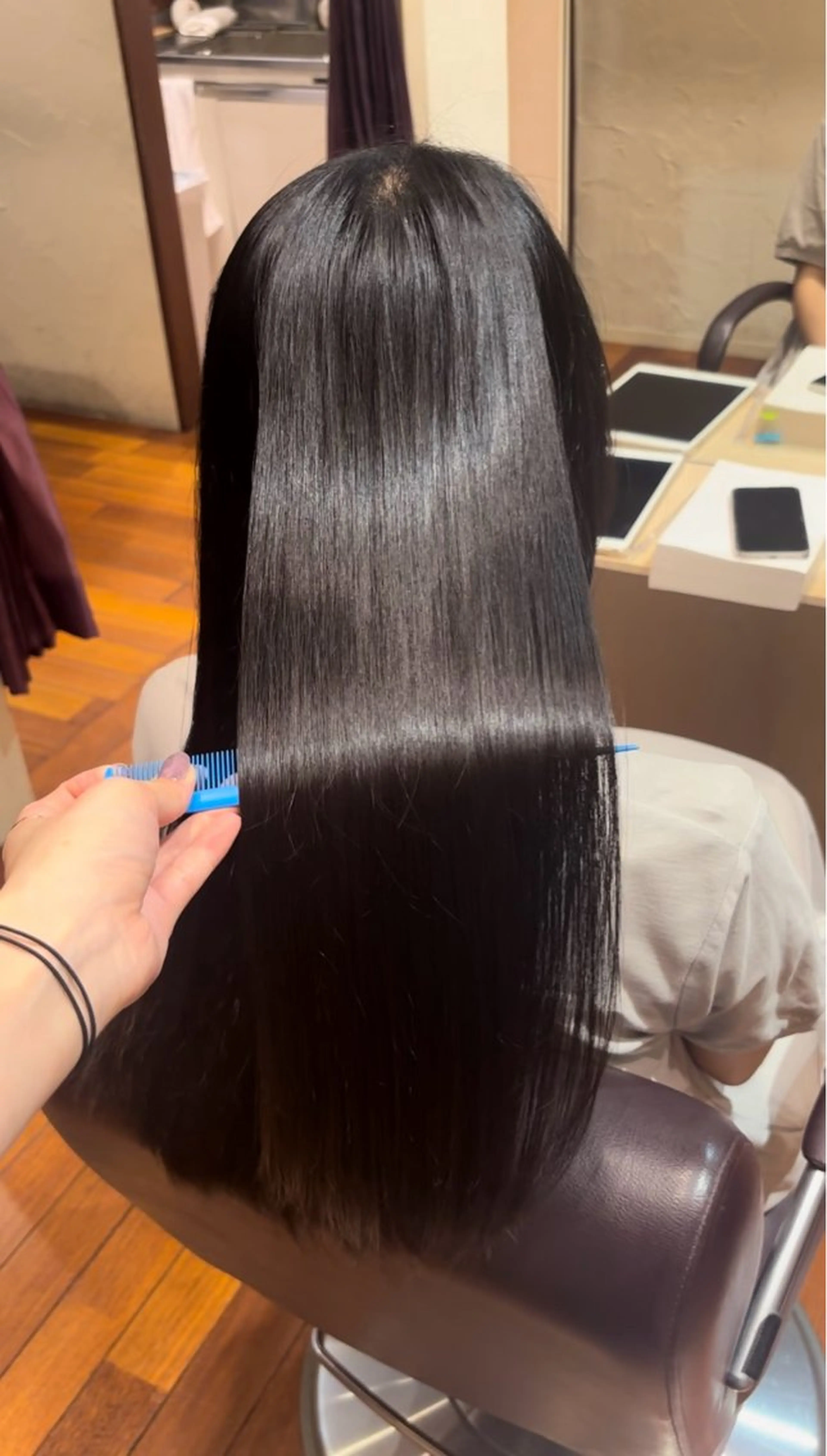 ロング 髪質改善 トリートメント any所属・髙橋 愛実のヘアスタイル