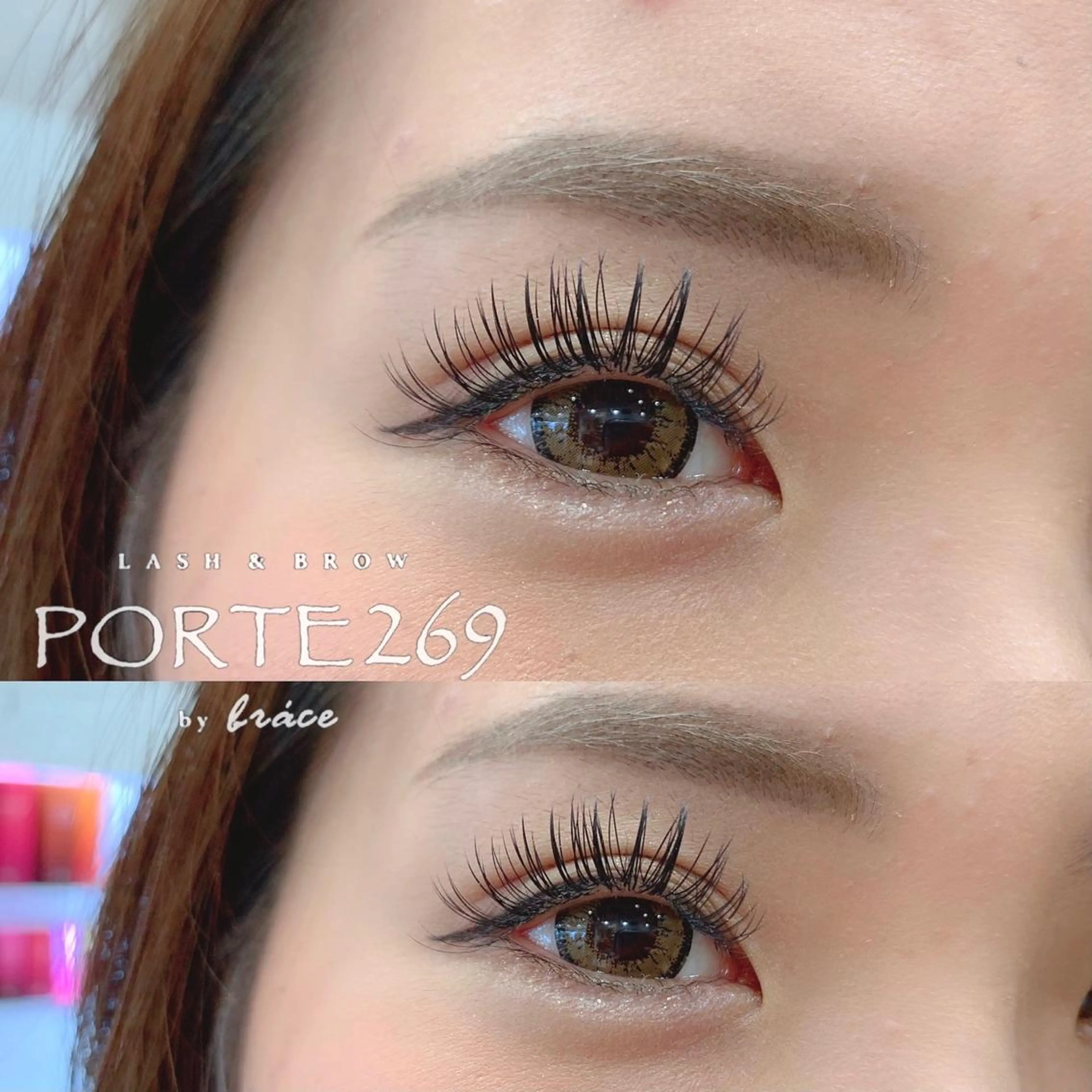 マツエク・マツパ NERU  lash&brow所属・鈴木 音瑠のマツエク・マツパデザイン