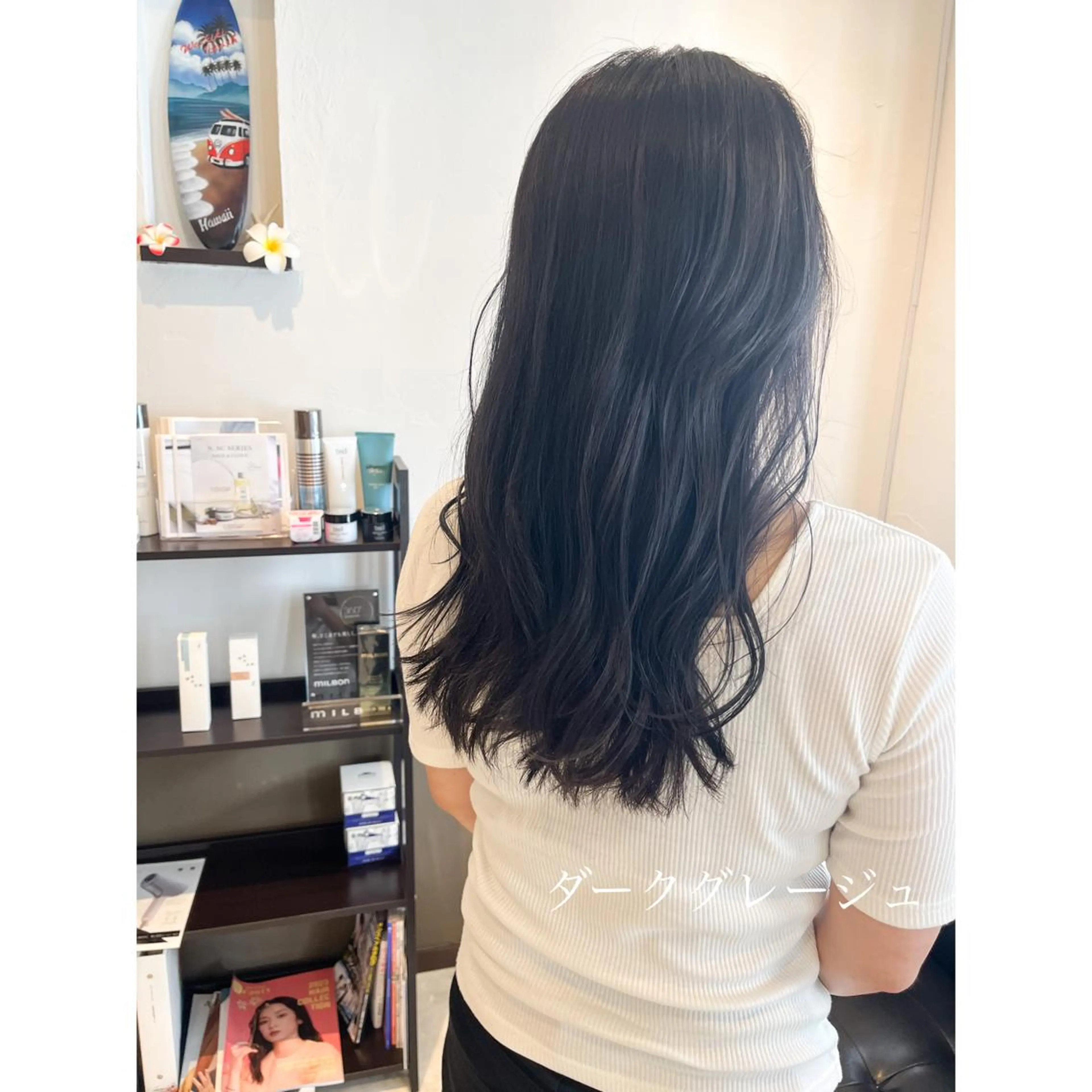 ミディアム カラー LEO所属・坂井田 浩樹のヘアスタイル