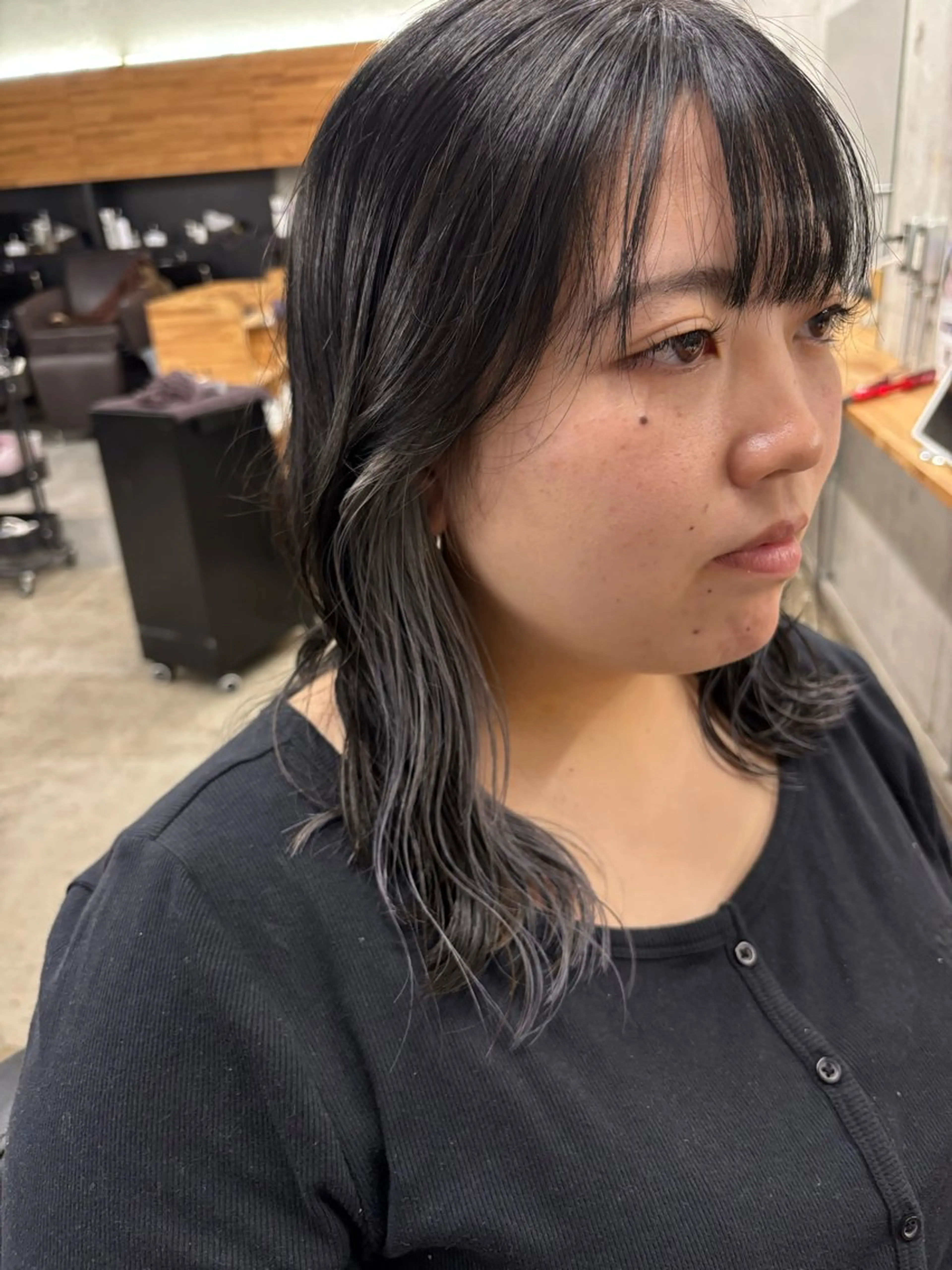 ミディアム カラー カット ヘアカラー mono / Manatoのヘアスタイル