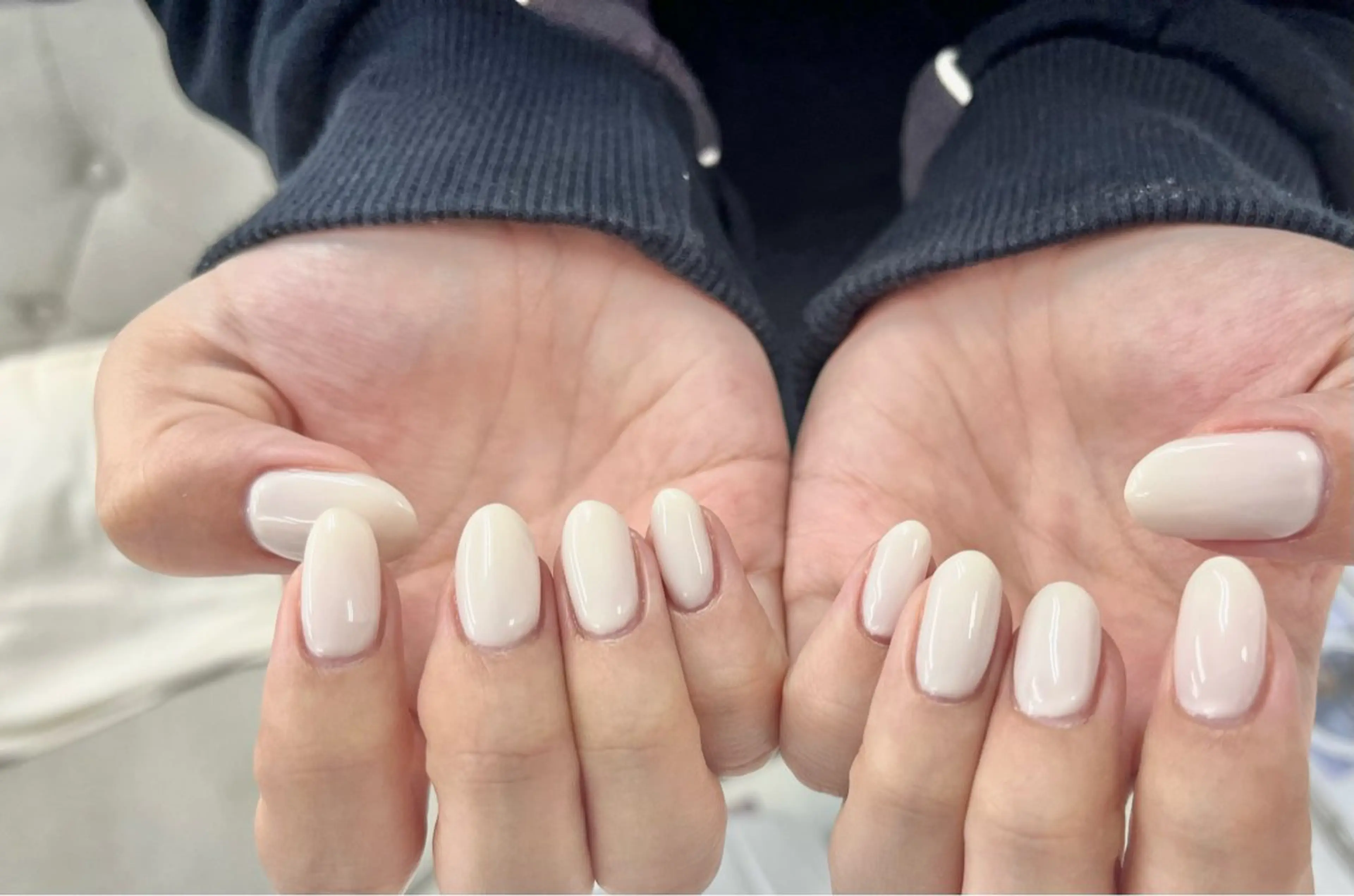 ネイル シンプルネイル ハンドネイル Bianca赤羽 信末のネイルデザイン