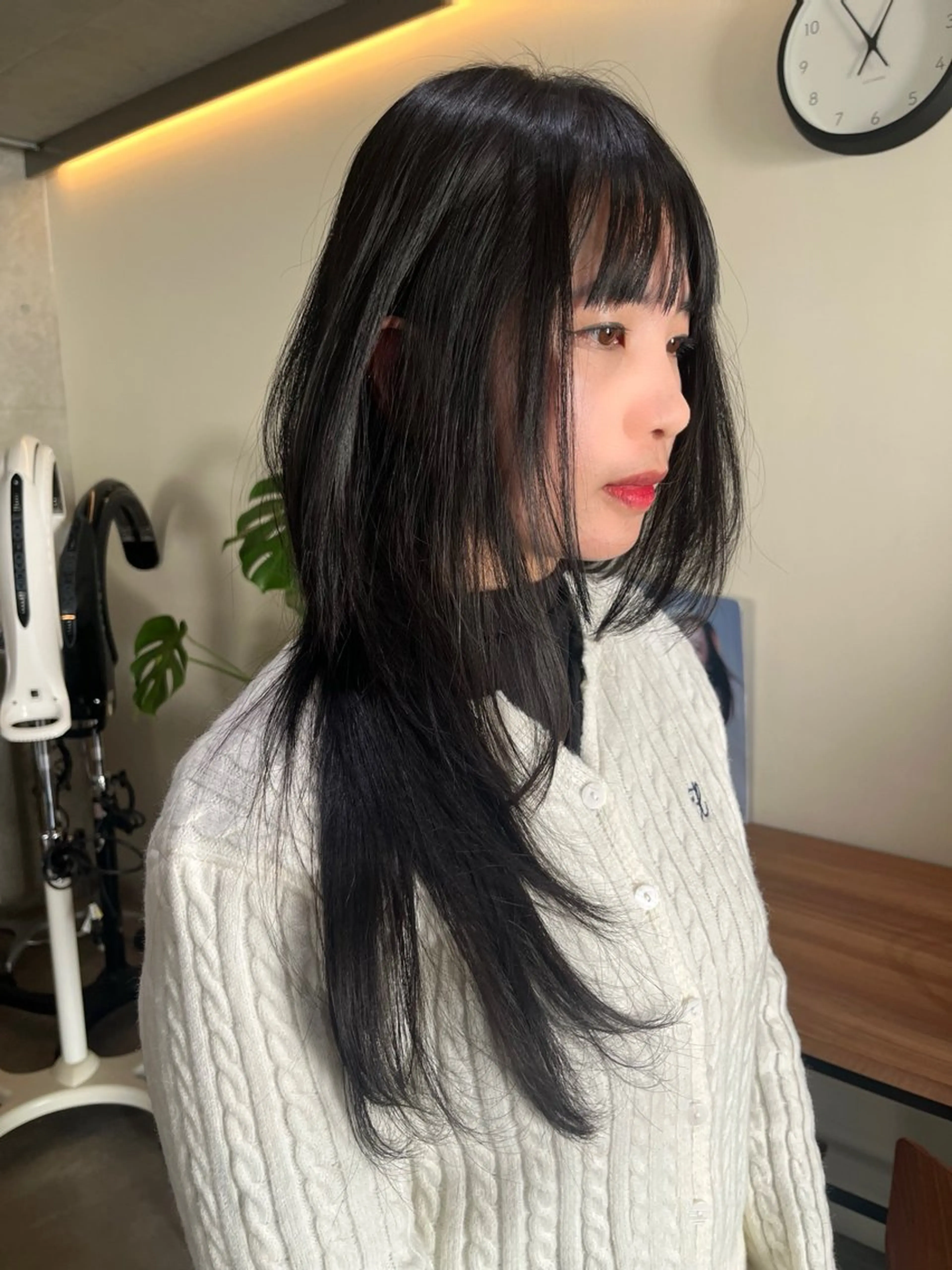 ロング ロングレイヤー レイヤーカット ロング ウルフカット ウルフレイヤー カット ヘアカラー レイヤーカット\ウル フ　chinatsuのヘアスタイル