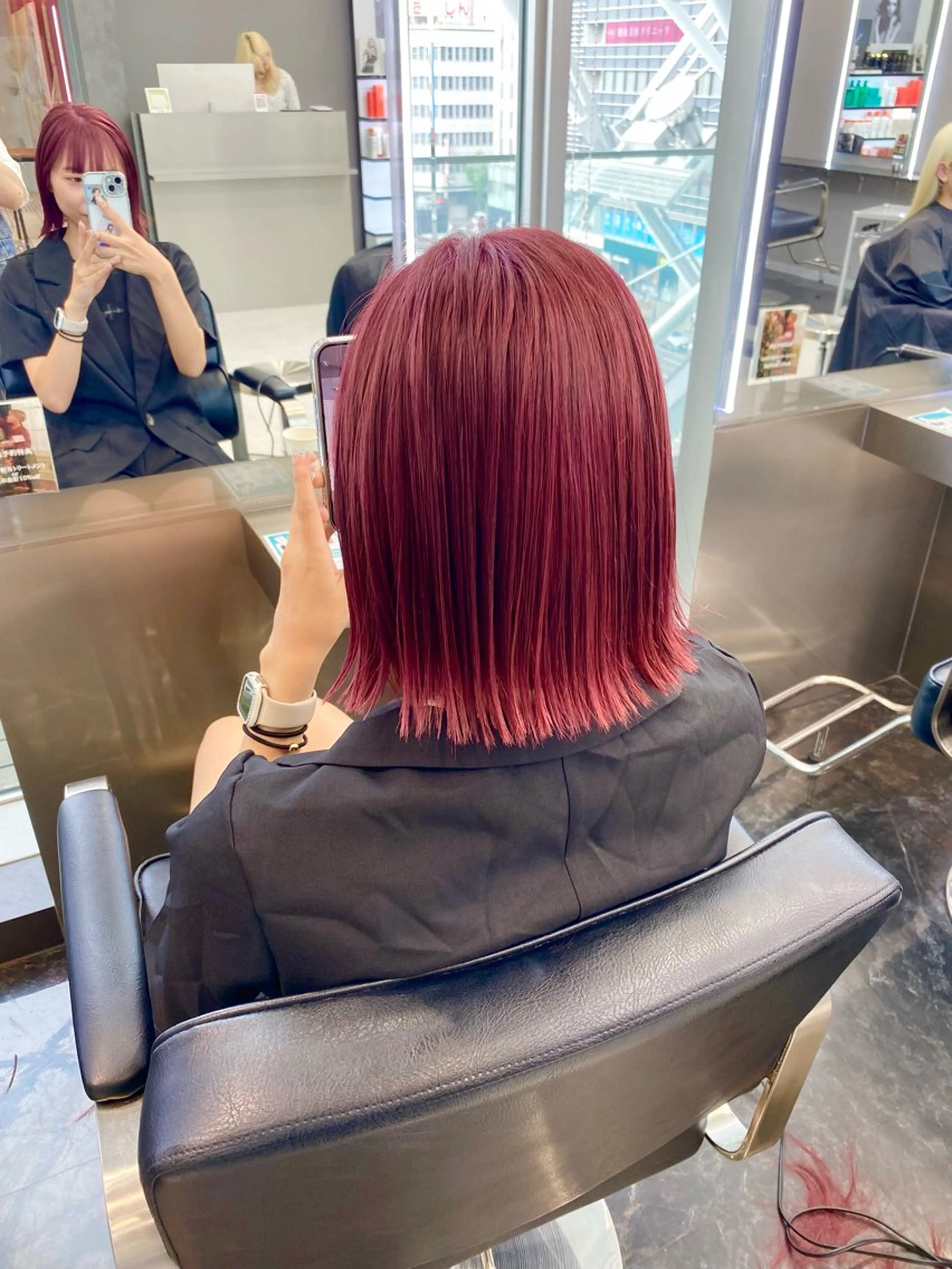 セミロング カット トリートメント カラー🌈/カット /栄/misa👻のヘアスタイル