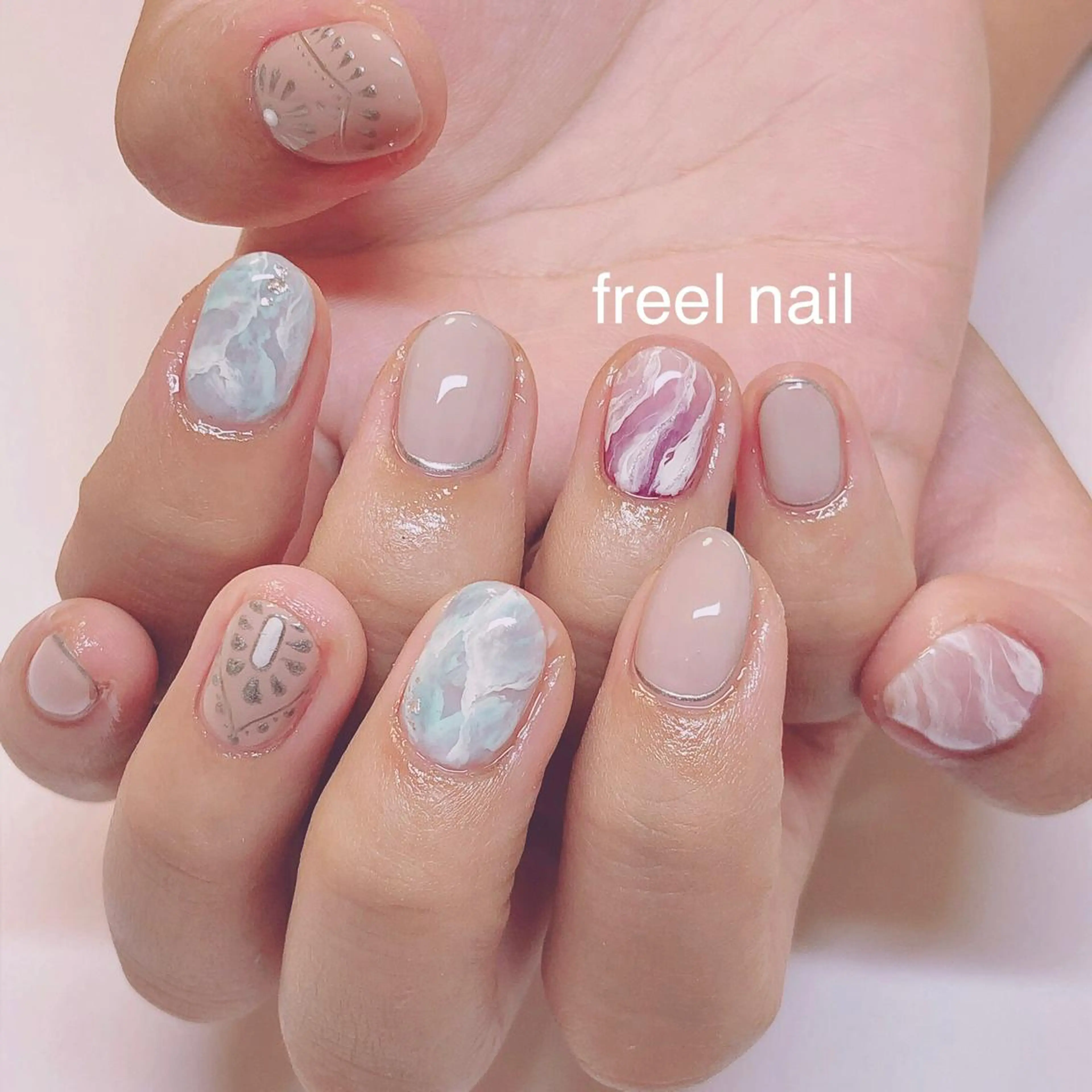 ネイル freel Beautyのネイルデザイン