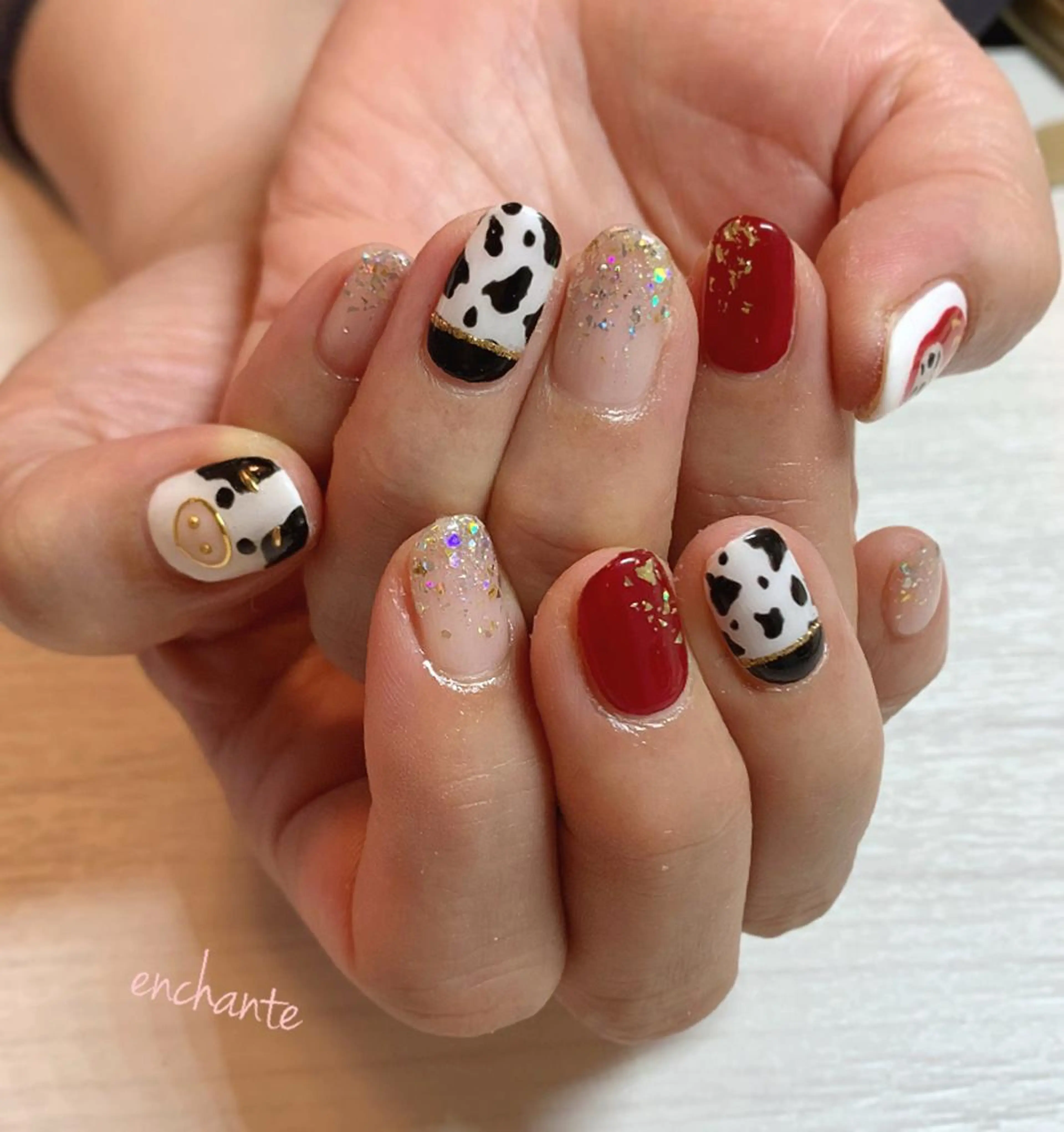 ネイル アンシャンテ所属・enchante 自由が丘のネイルデザイン