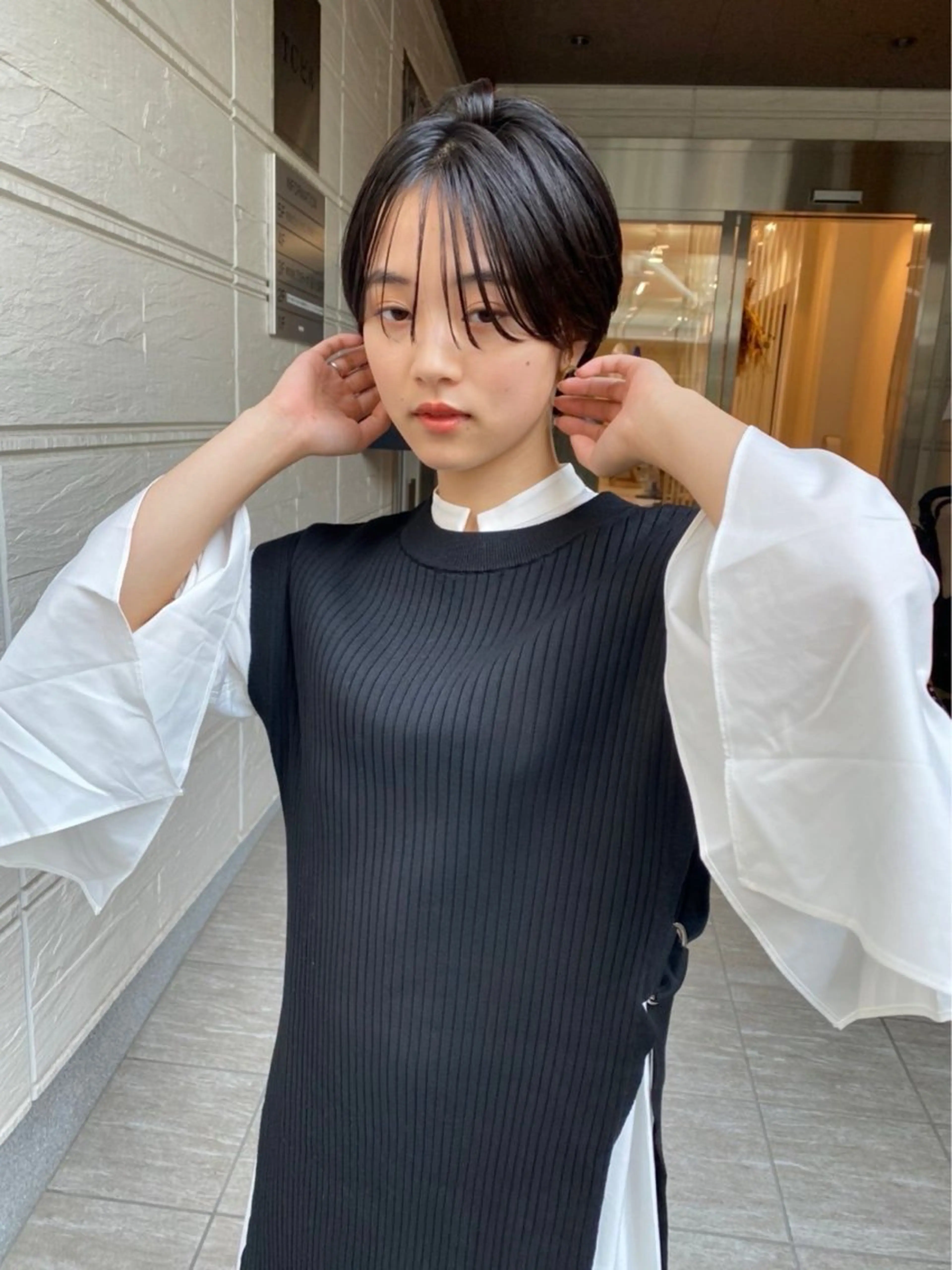 ショート La fith hair room 難波本店所属・ラフィスヘアー🌼 Moe🌼のヘアスタイル