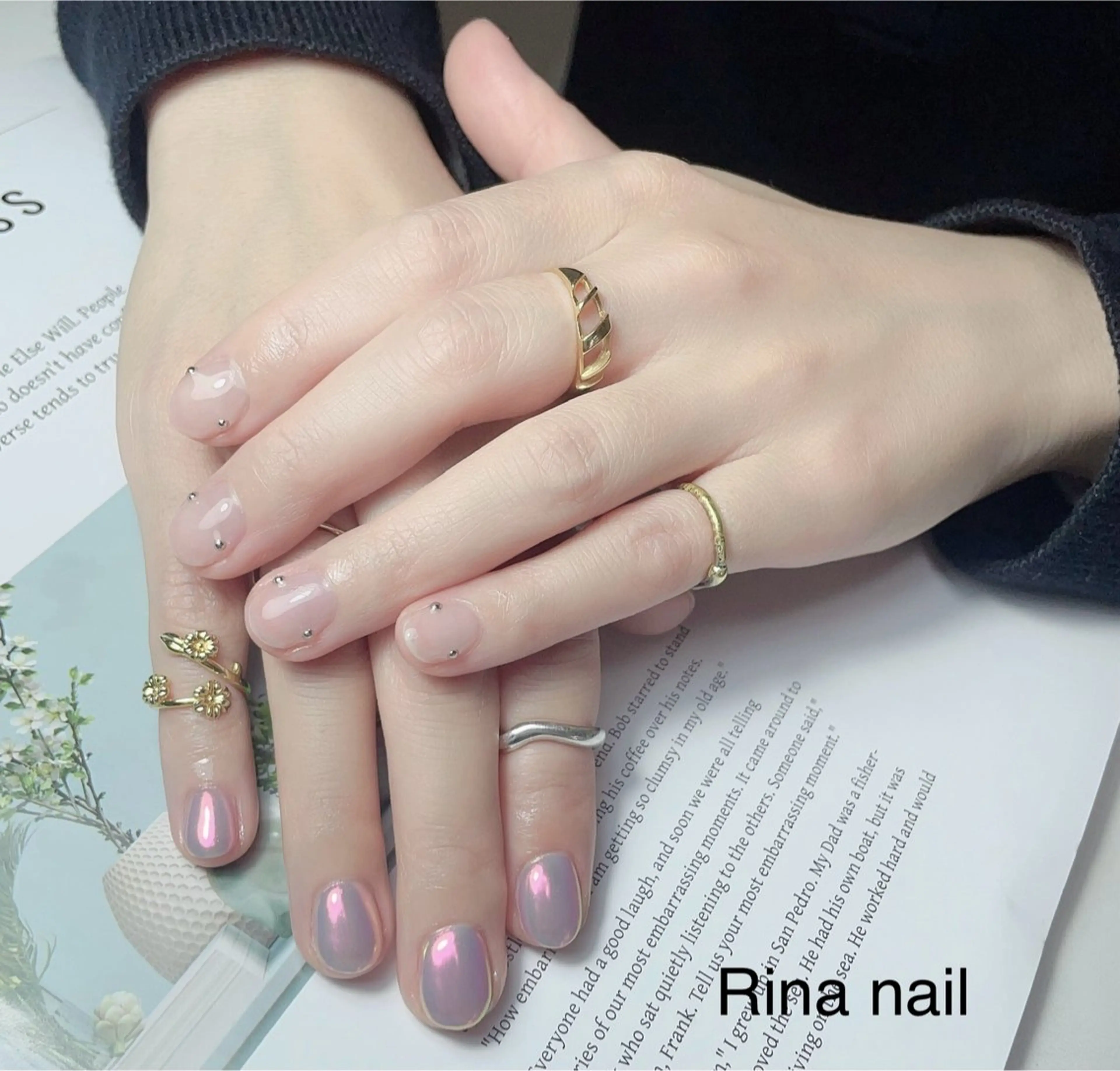 ネイル ハンドネイル リナネイルサロン 松戸八柱所属・リナ ネイルサロンのネイルデザイン