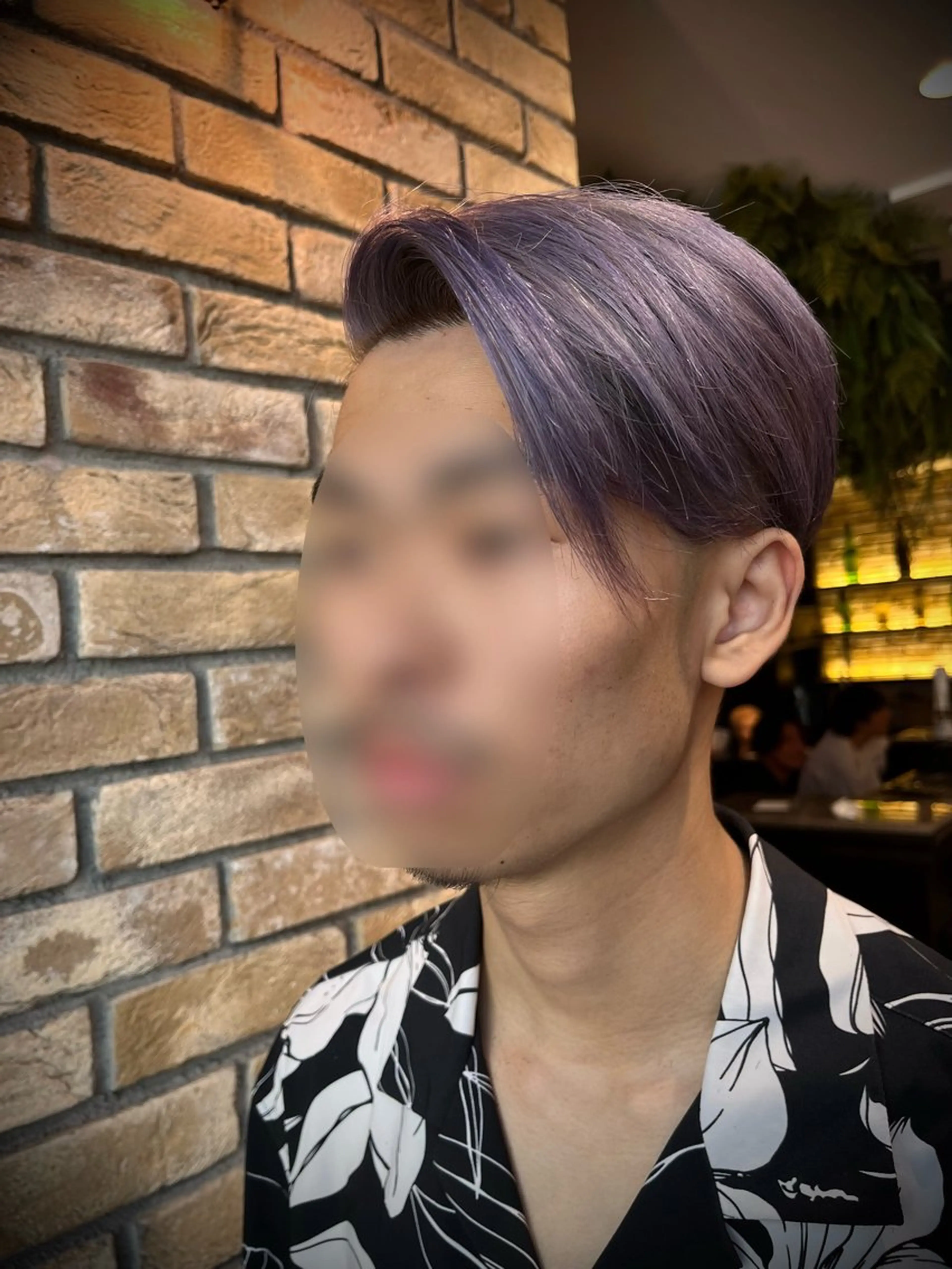 ショート カラー メンズ メンズブリーチ ブリーチ カット ヘアカラー Monan渋谷所属・Monan渋谷 YUUKIのヘアスタイル
