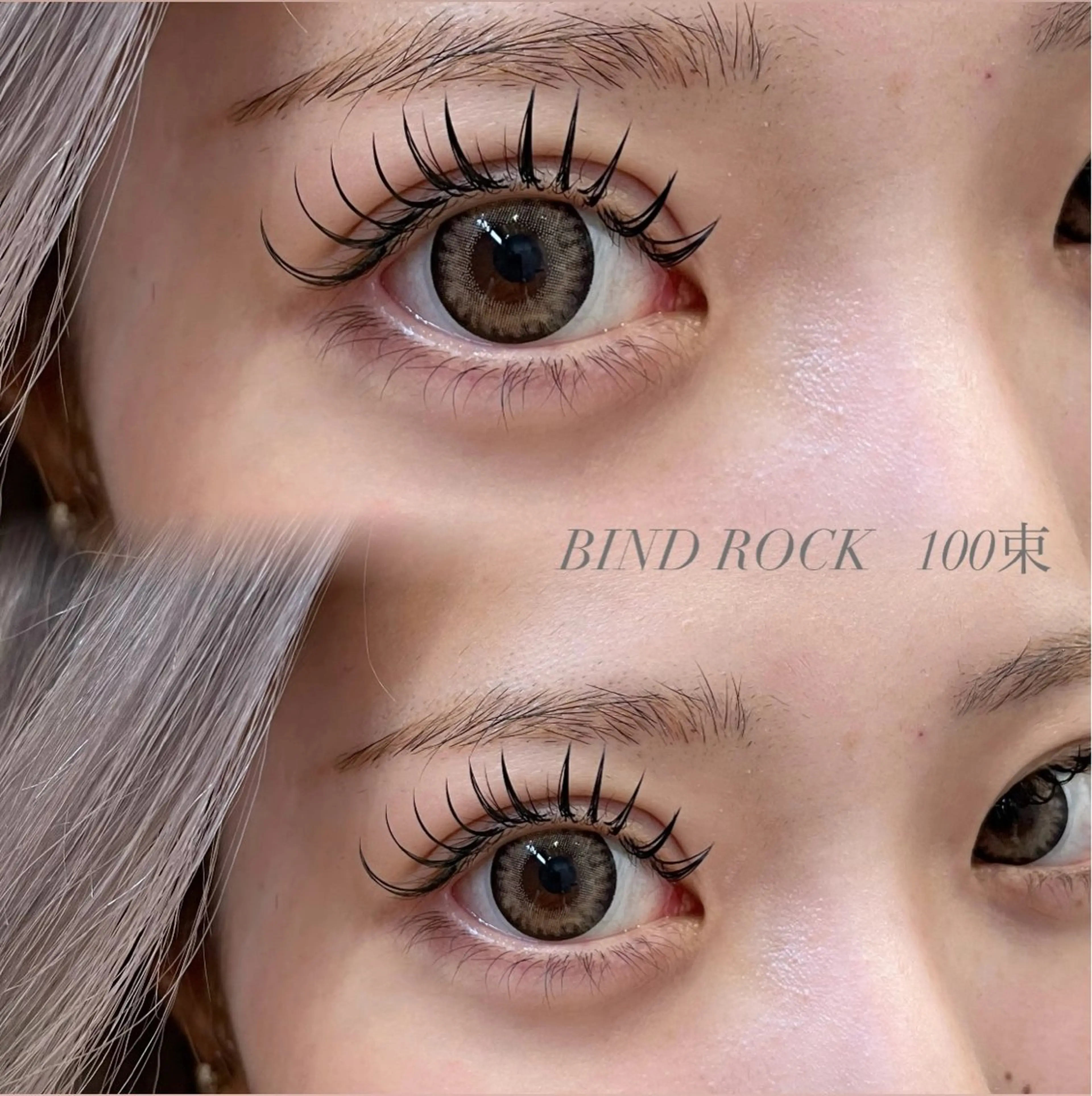 🎀エクステ(100本まで)+アイブロウ🎀の写真