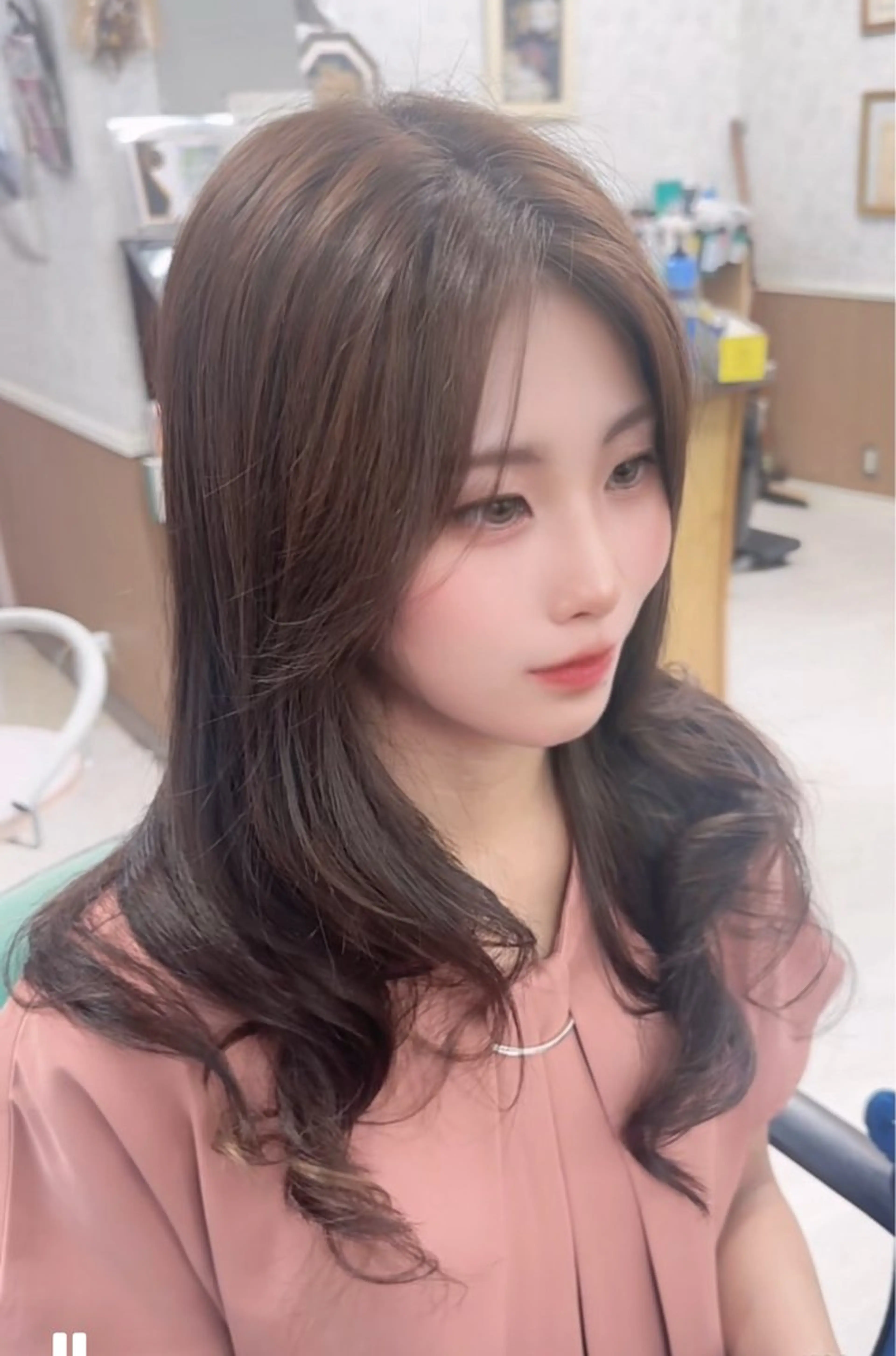 ロング カラー パーマ カット パーマ トリートメント 髪質改善のプロ✨りな さんのヘアスタイル