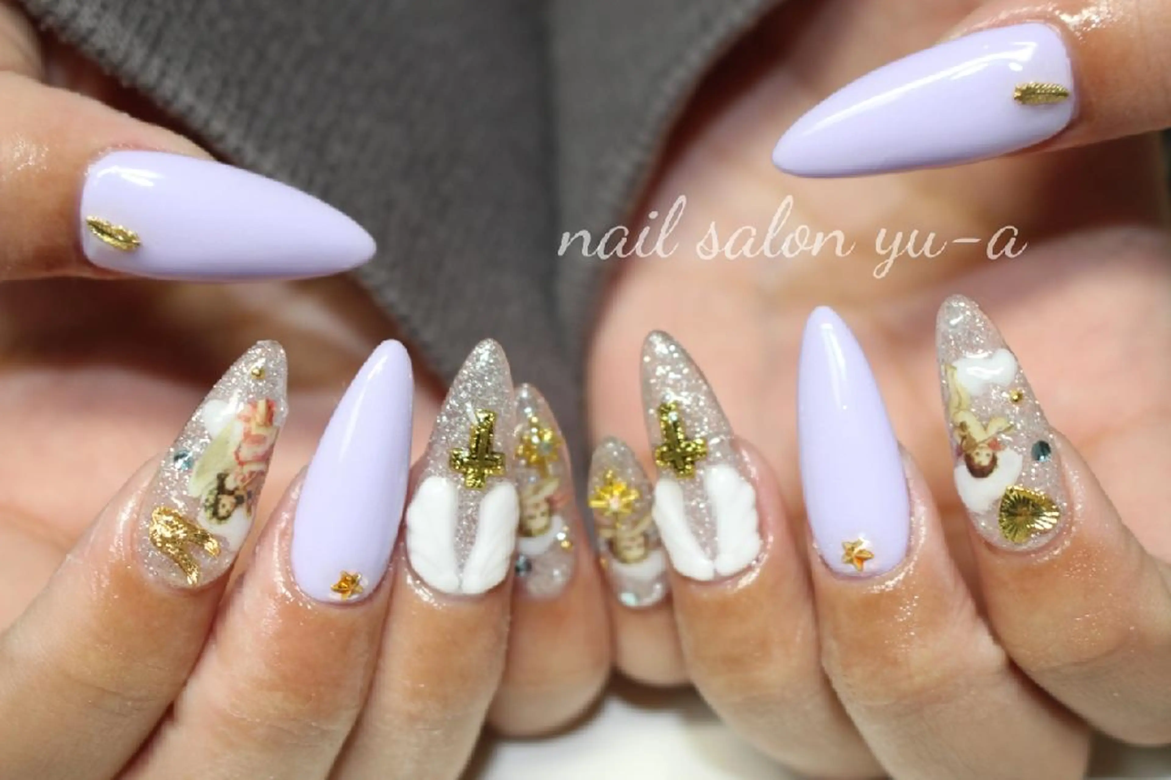 ネイル ネイル＆ホワイトニング   Yu-a所属・yu-a  スカルプ ネイルakiのネイルデザイン