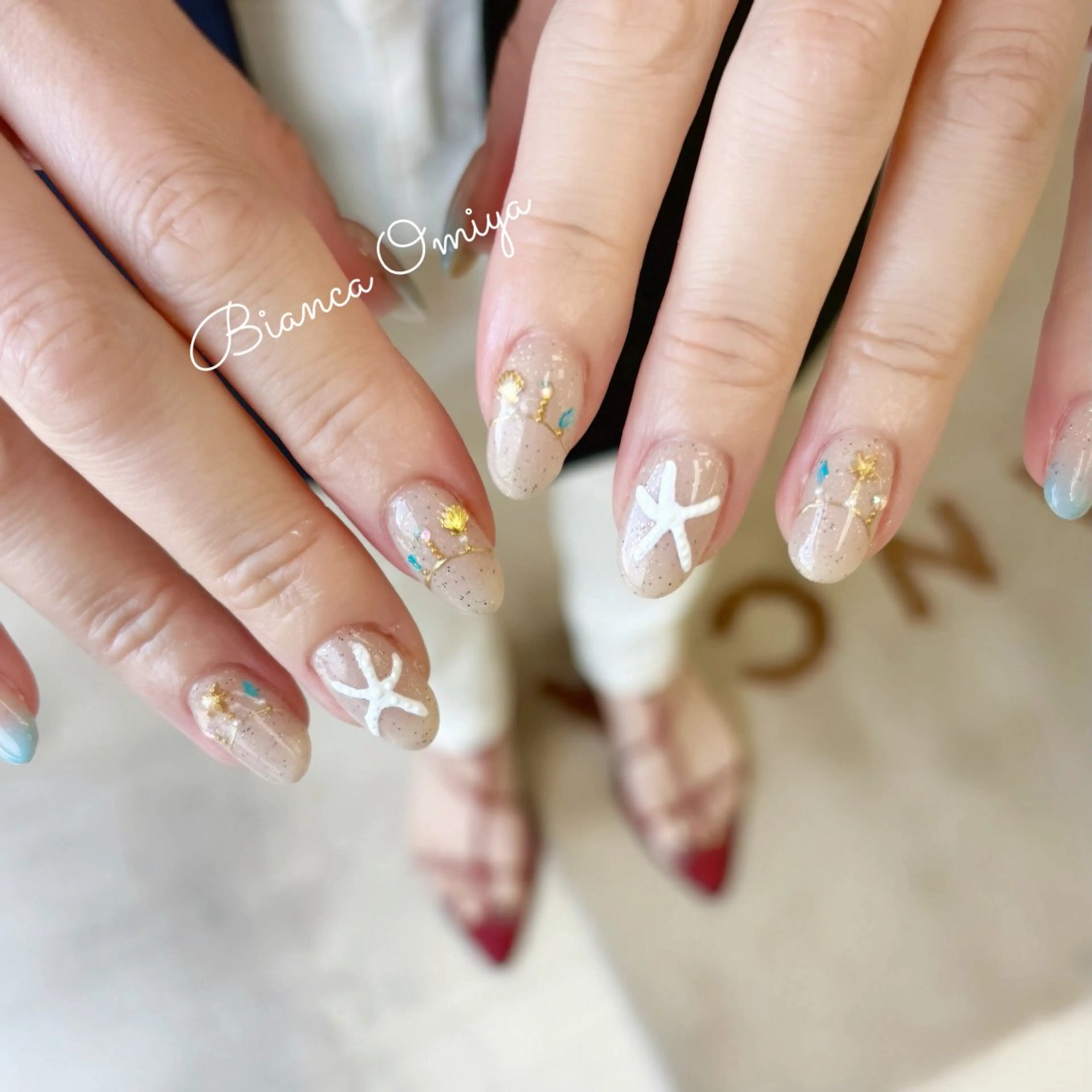 ネイル ハンドネイル ビアンカ大宮店 上野のネイルデザイン