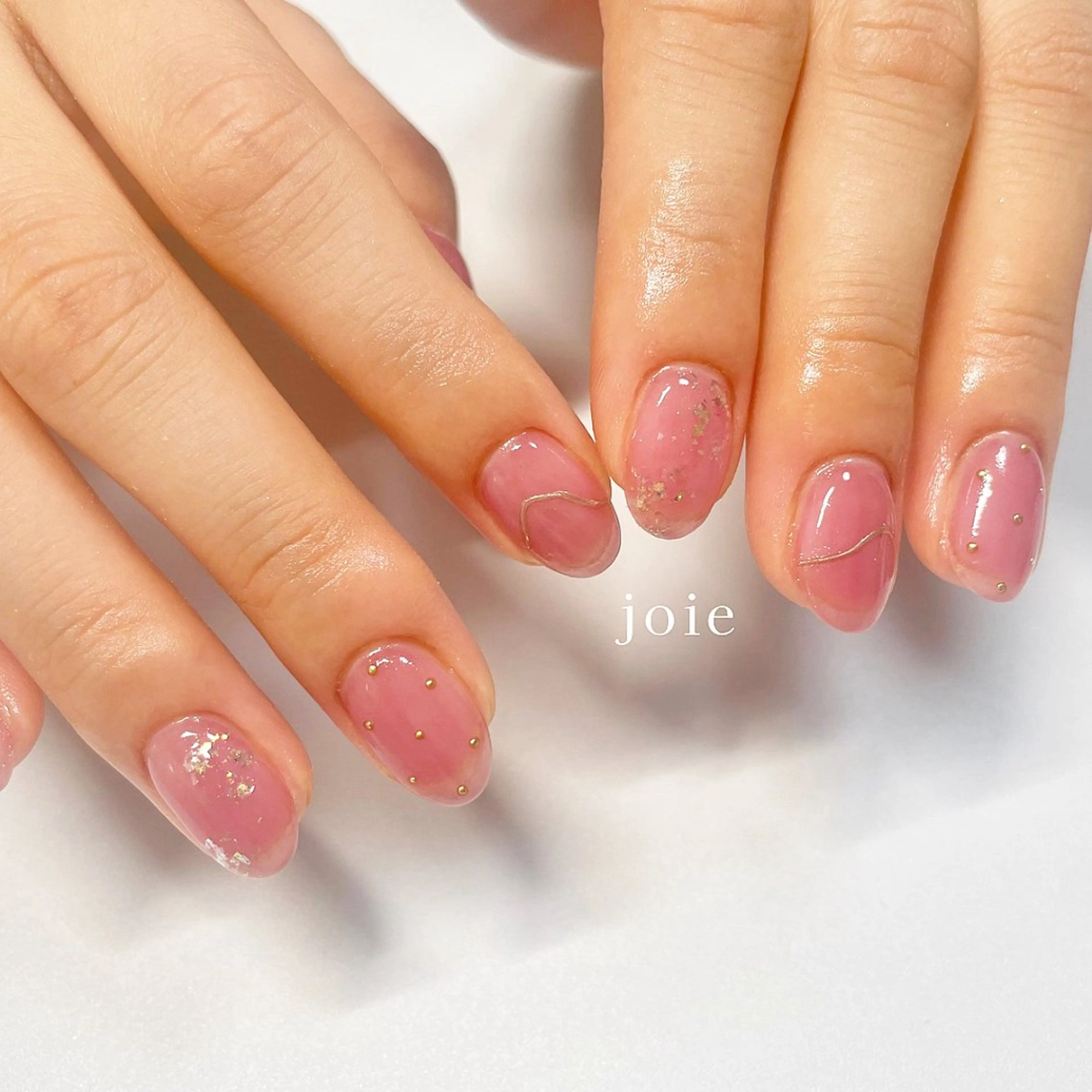 ネイル キラキラネイル ニュアンスネイル オフィスネイル シンプルネイル Nailist Mikuのネイルデザイン