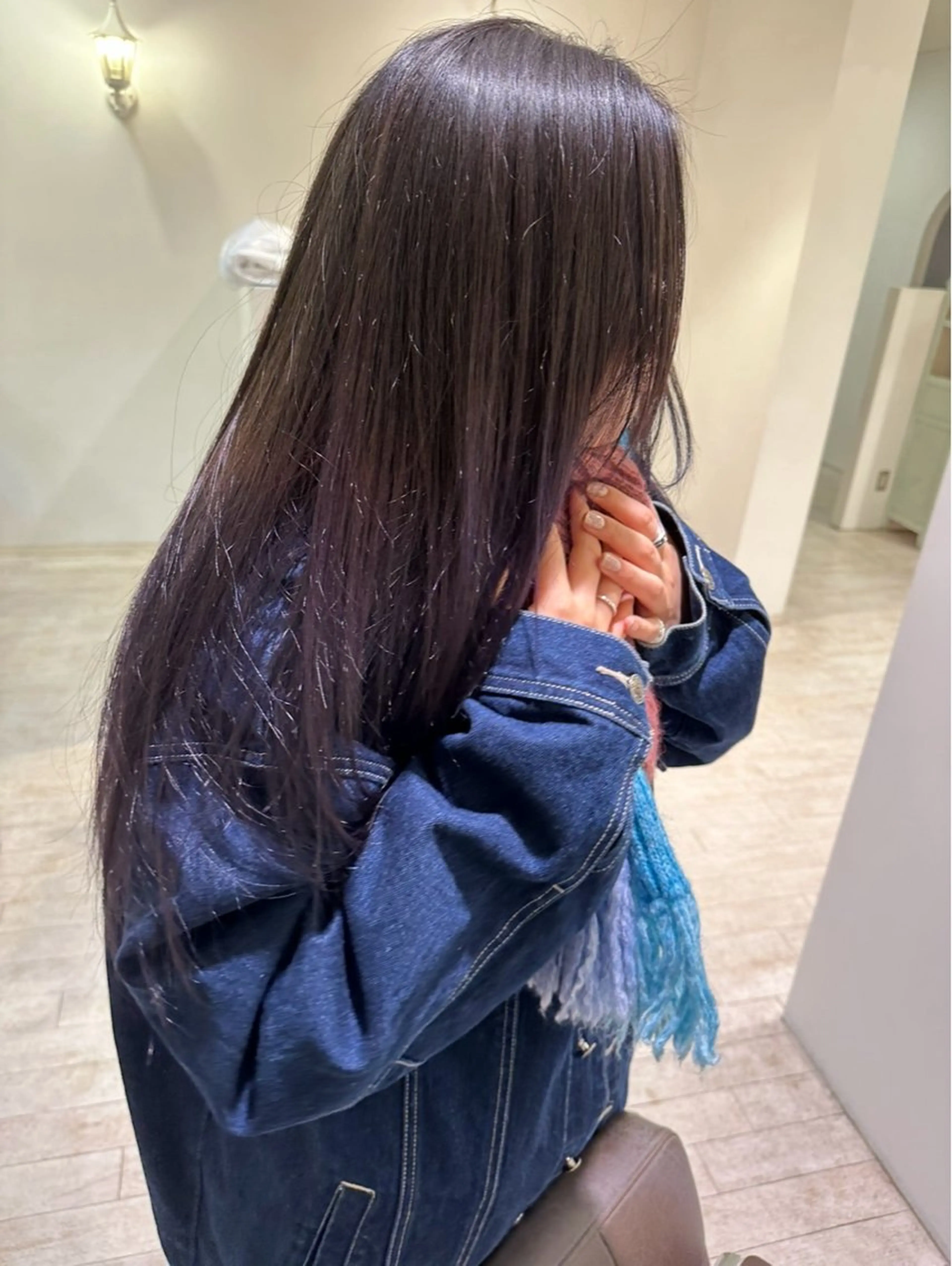 ロング カラー ブリーチ グラデーションカラー Lita（リタ）所属・十希羽 / Litaのヘアスタイル