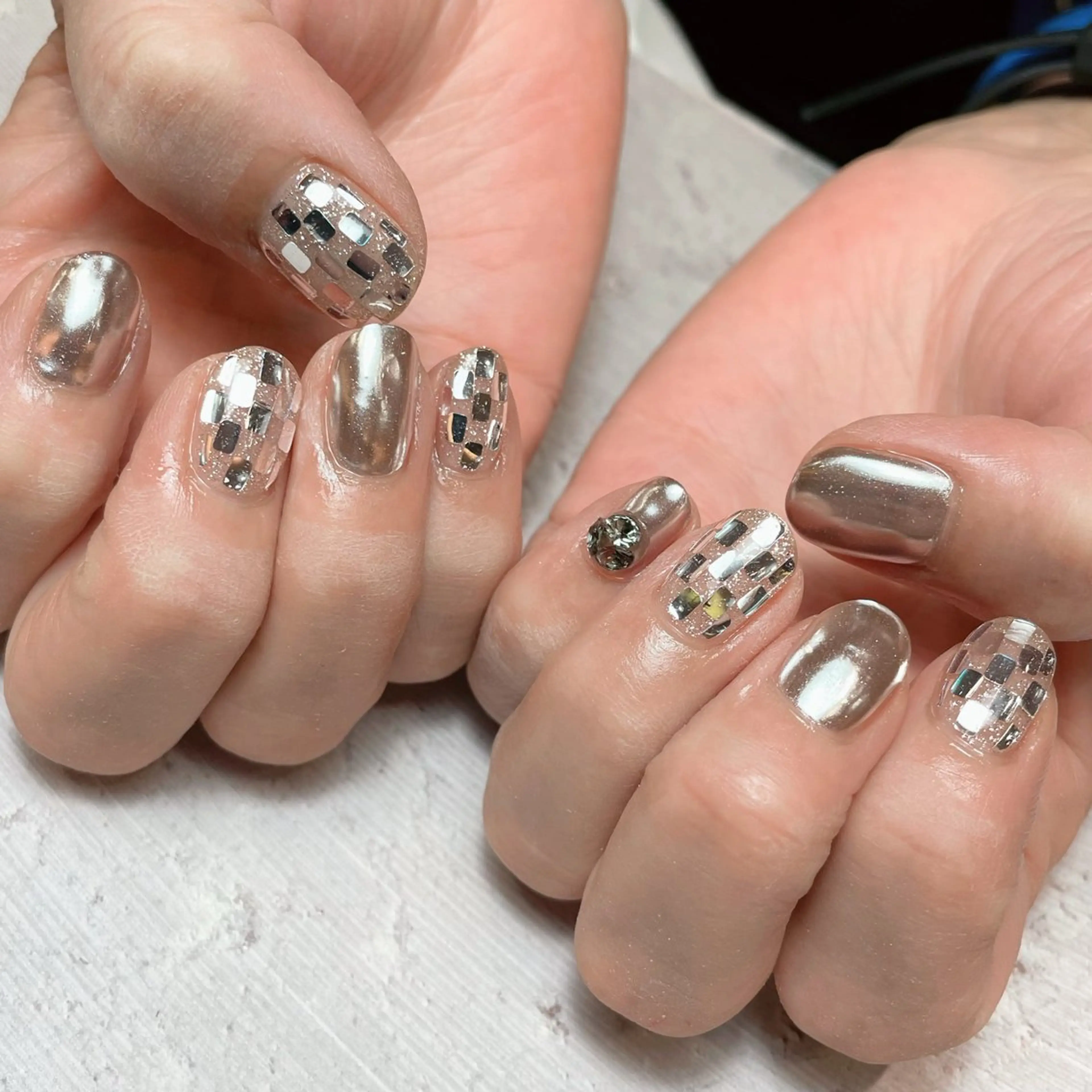 ネイル アートネイル ハンドネイル nail&eyelash mate所属・京都/東向日/桂 ayumiのネイルデザイン