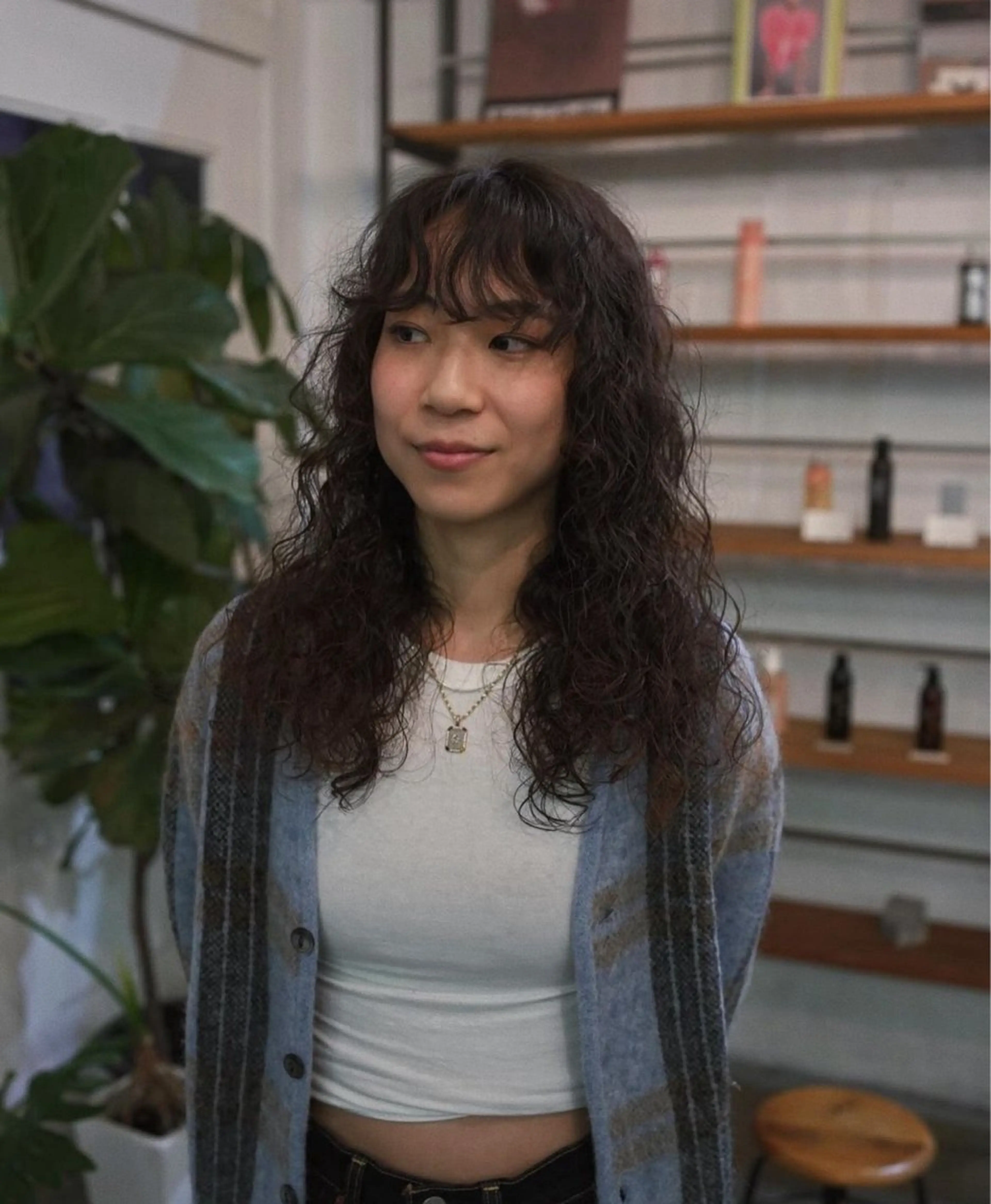 ロング パーマ SITEN 淀屋橋 /肥後橋きべひろまさのヘアスタイル