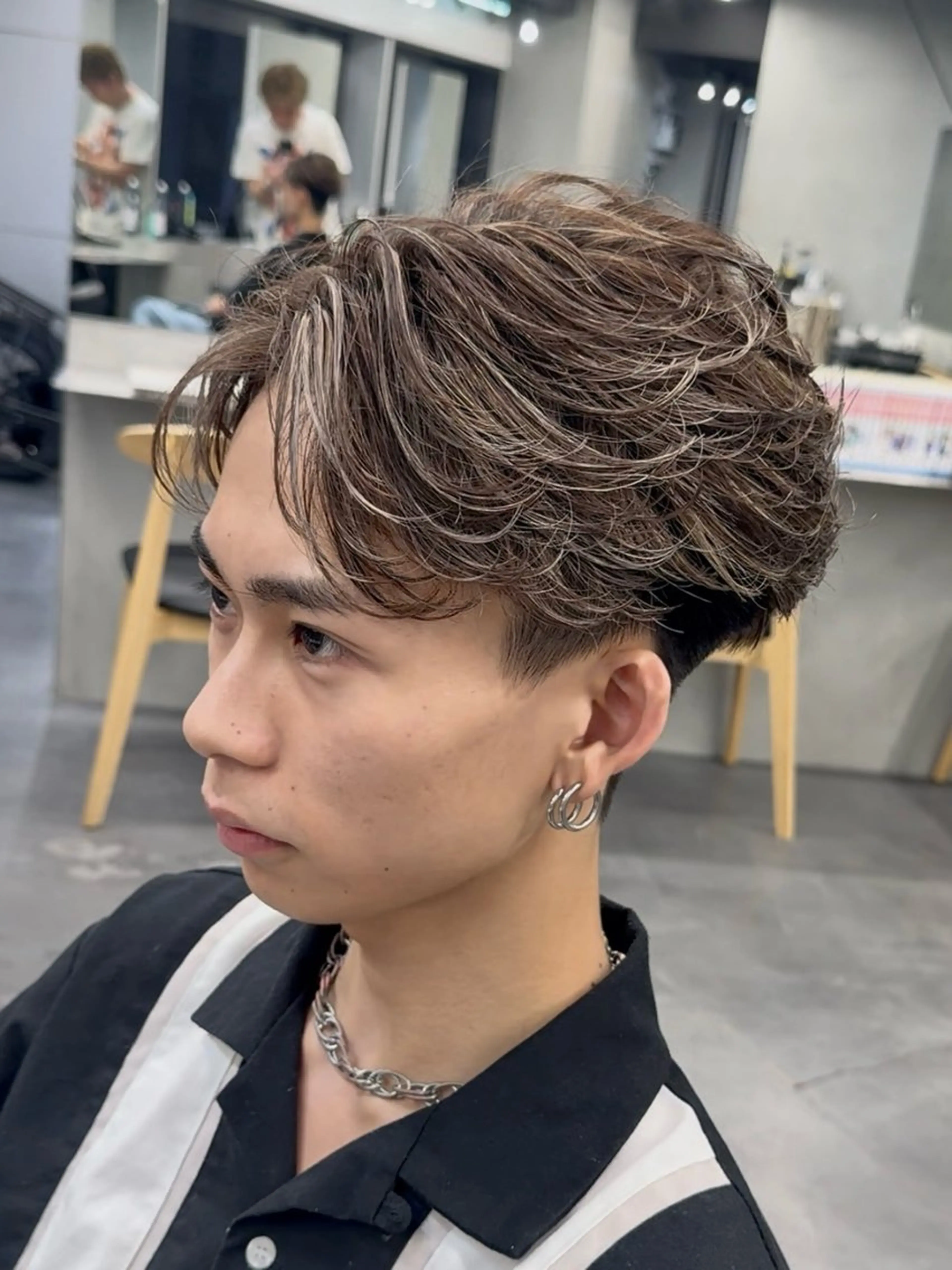 ショート パーマ カット パーマ fifth 児玉達哉 当日予約🙆のヘアスタイル