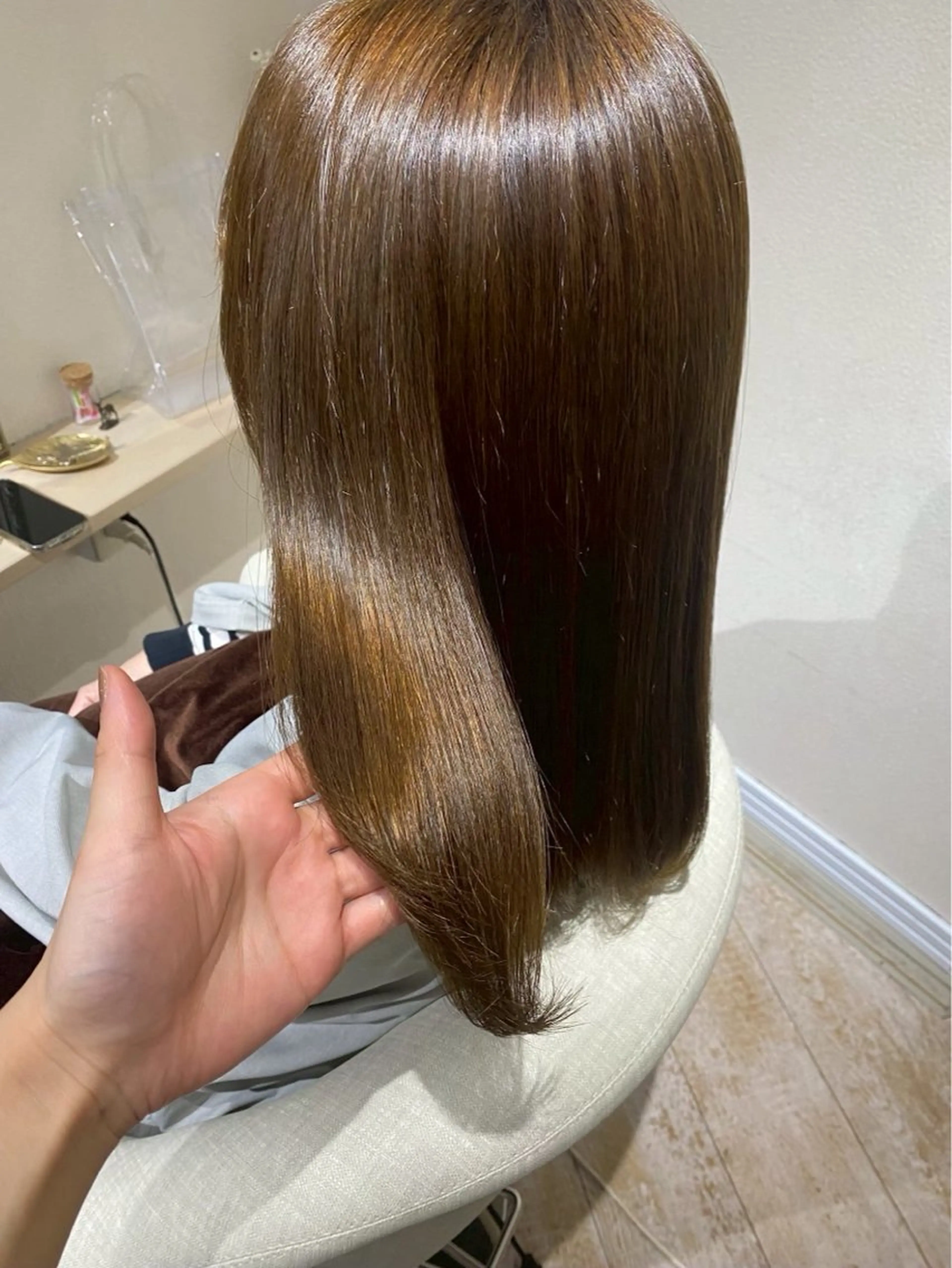 縮毛矯正 beauty&free HACHI所属・山本優音 /✨透明感カラー✨のヘアスタイル