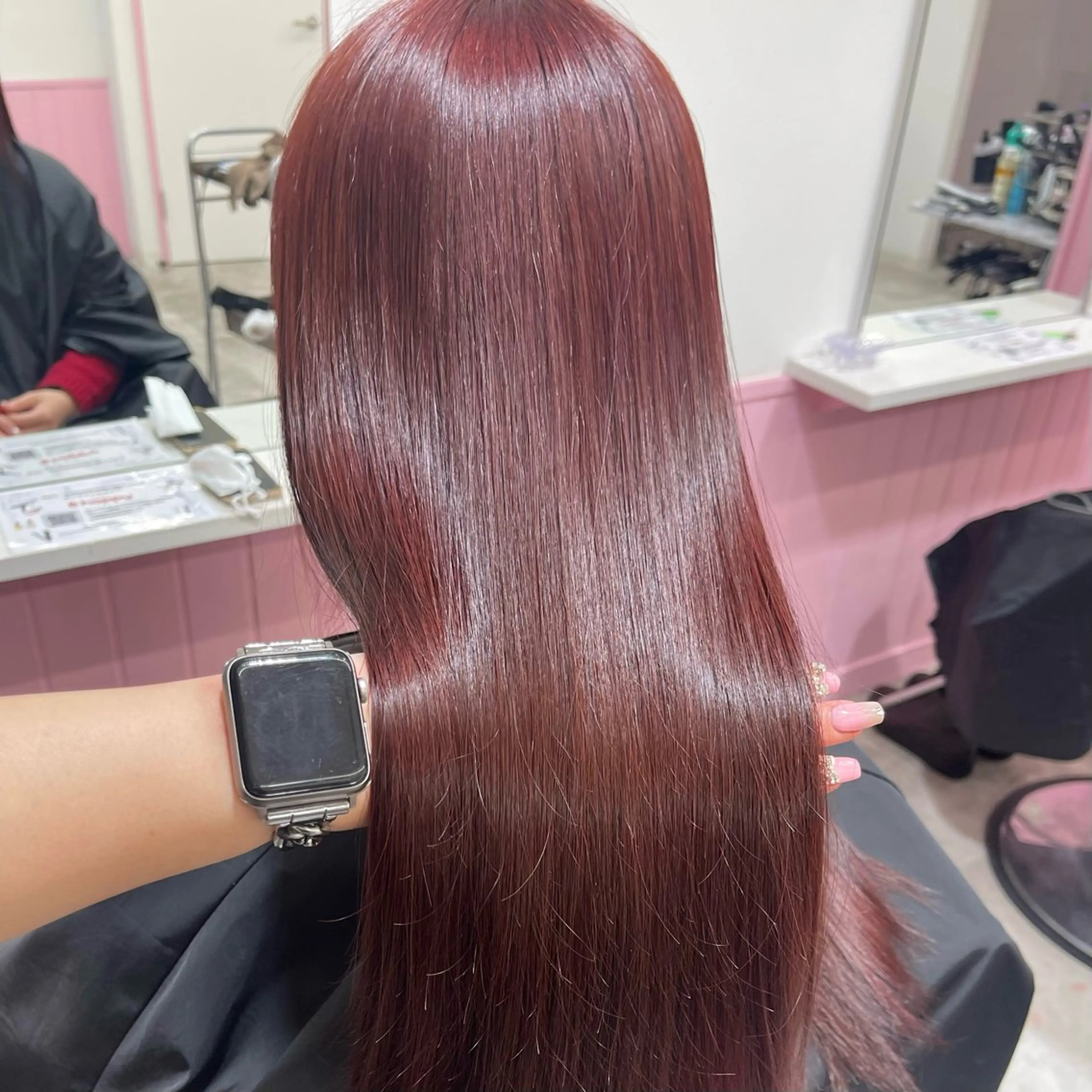 ロング カラー 🎀ミルクティー/暖 色×レイヤー/マリアのヘアスタイル