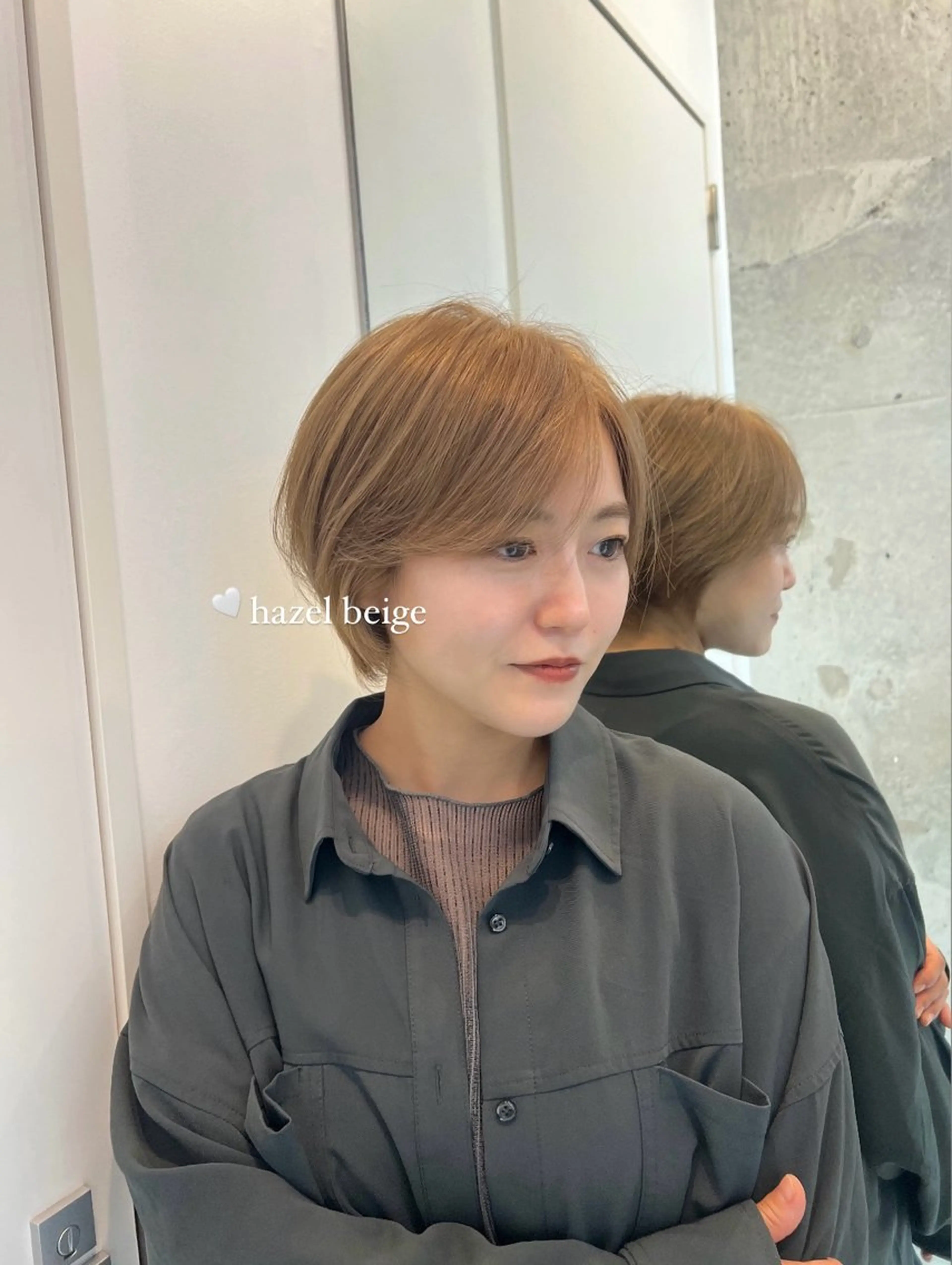 ショート ショートヘア i.blue所属・似合わせカット/ ヘアメイク/naruのヘアスタイル