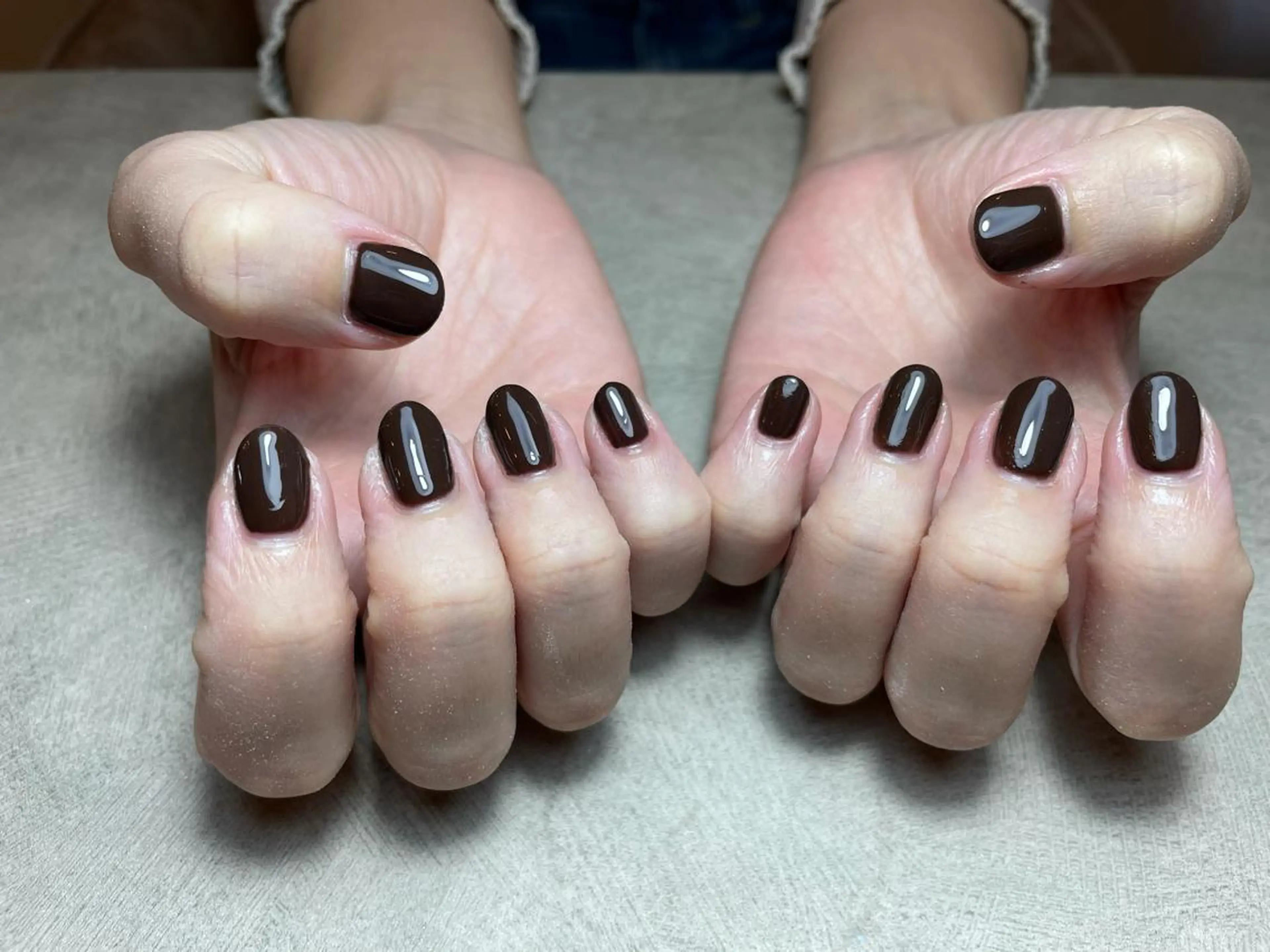 ネイル 赤色 my&所属・my&_ maimiのネイルデザイン