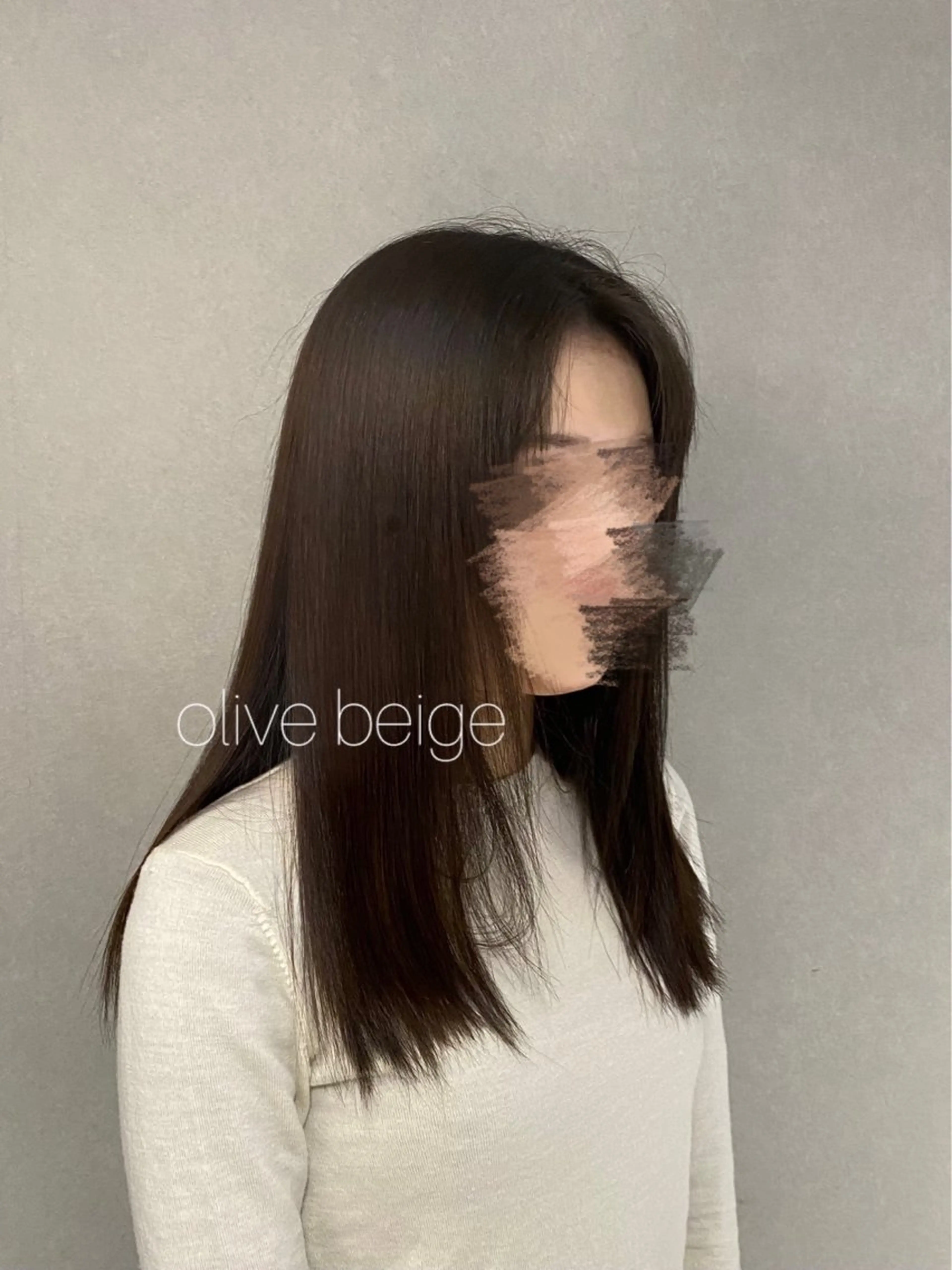 ロング ヘアカラー トリートメント 🫧髪質改善 🌼きさき🌼のヘアスタイル