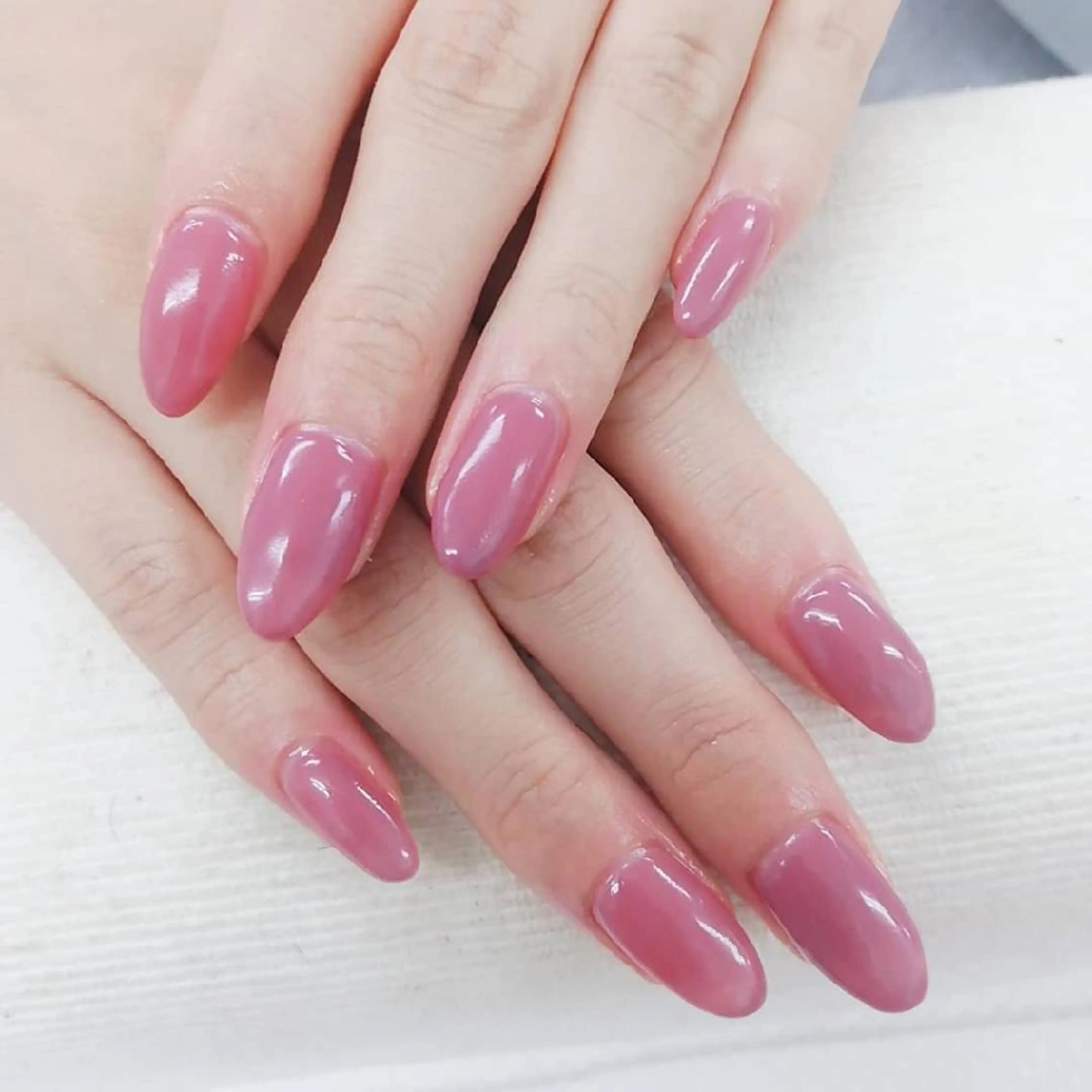 [オフなし]ワンカラー、ラメグラデーションの写真