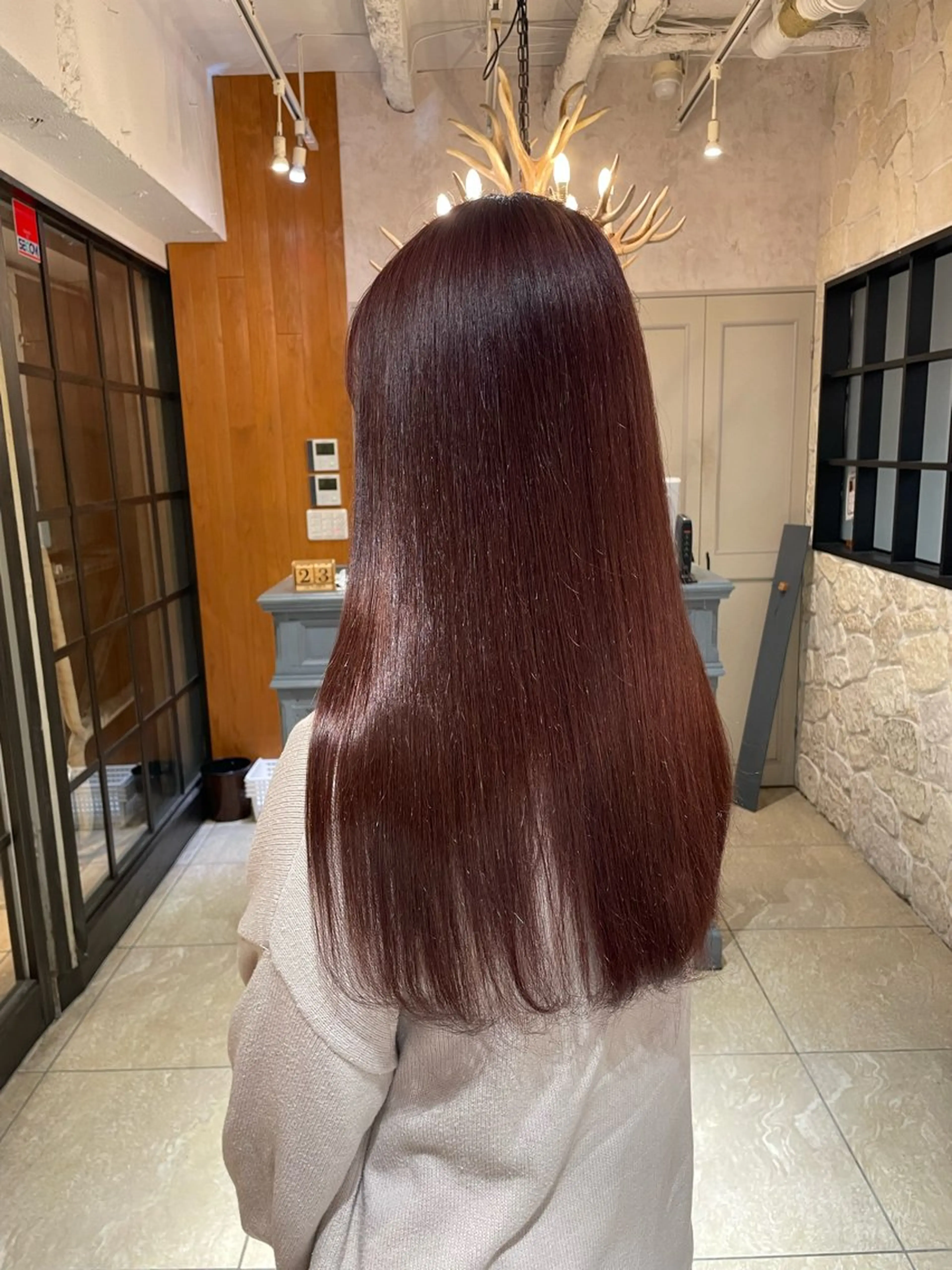 ロング カラー 髪質改善カラー🫧 横浜/liberteのヘアスタイル