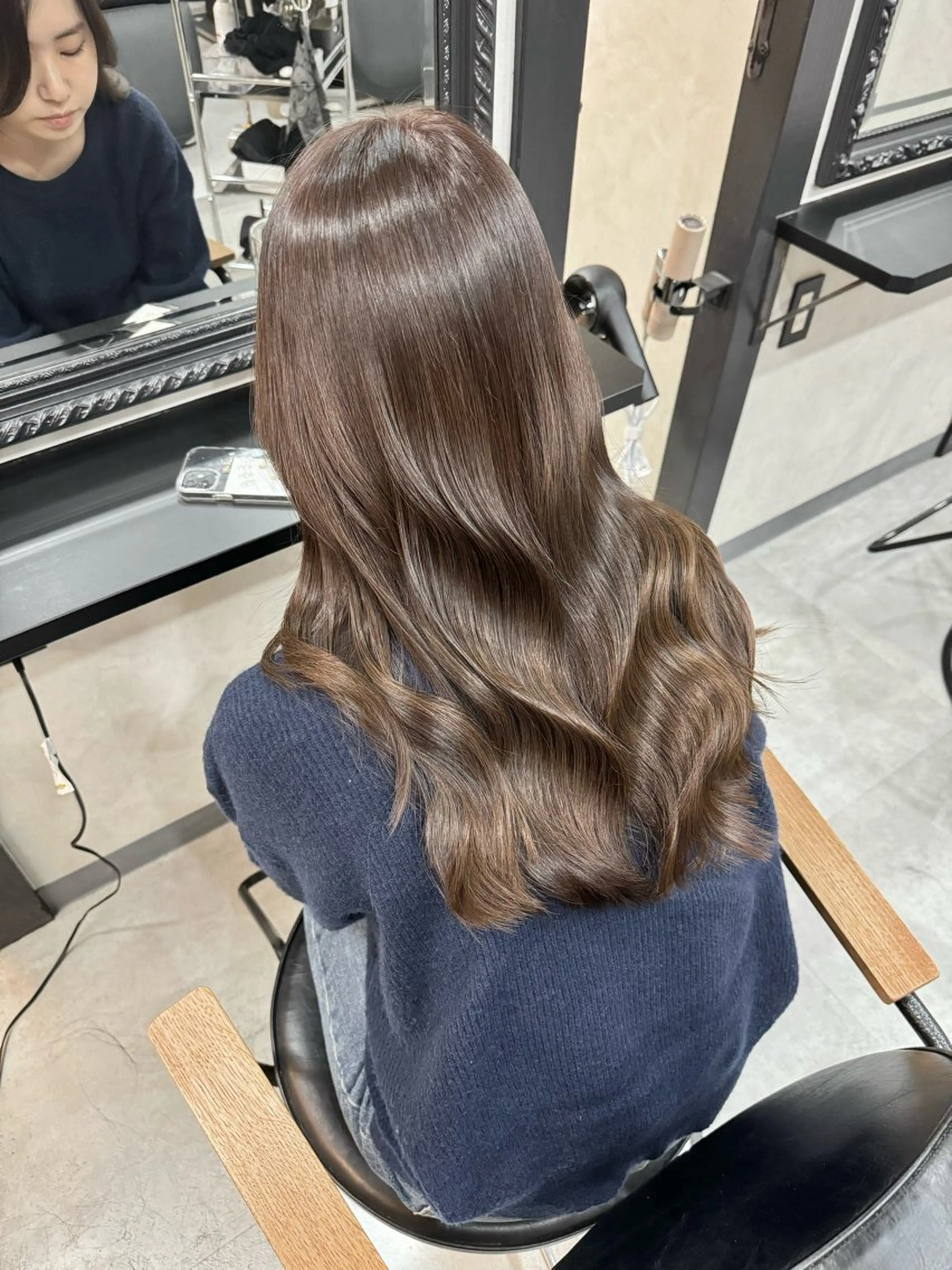 【minimo限定価格】似合わせ透明感カラー+トリートメントの写真