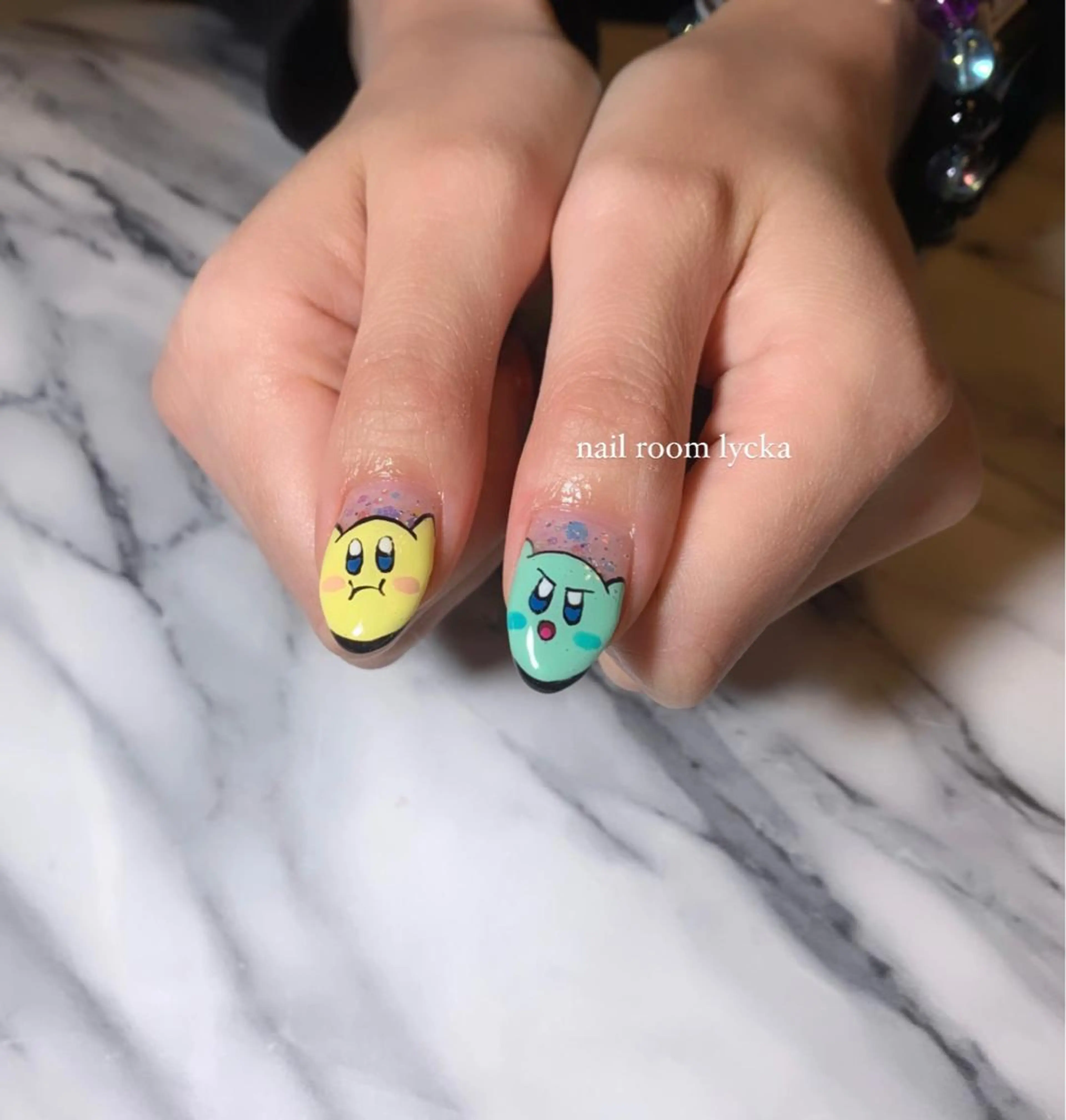 ネイル ﾈｲﾙﾙｰﾑﾘｯｶ 𝐦𝐚𝐲𝐮のネイルデザイン