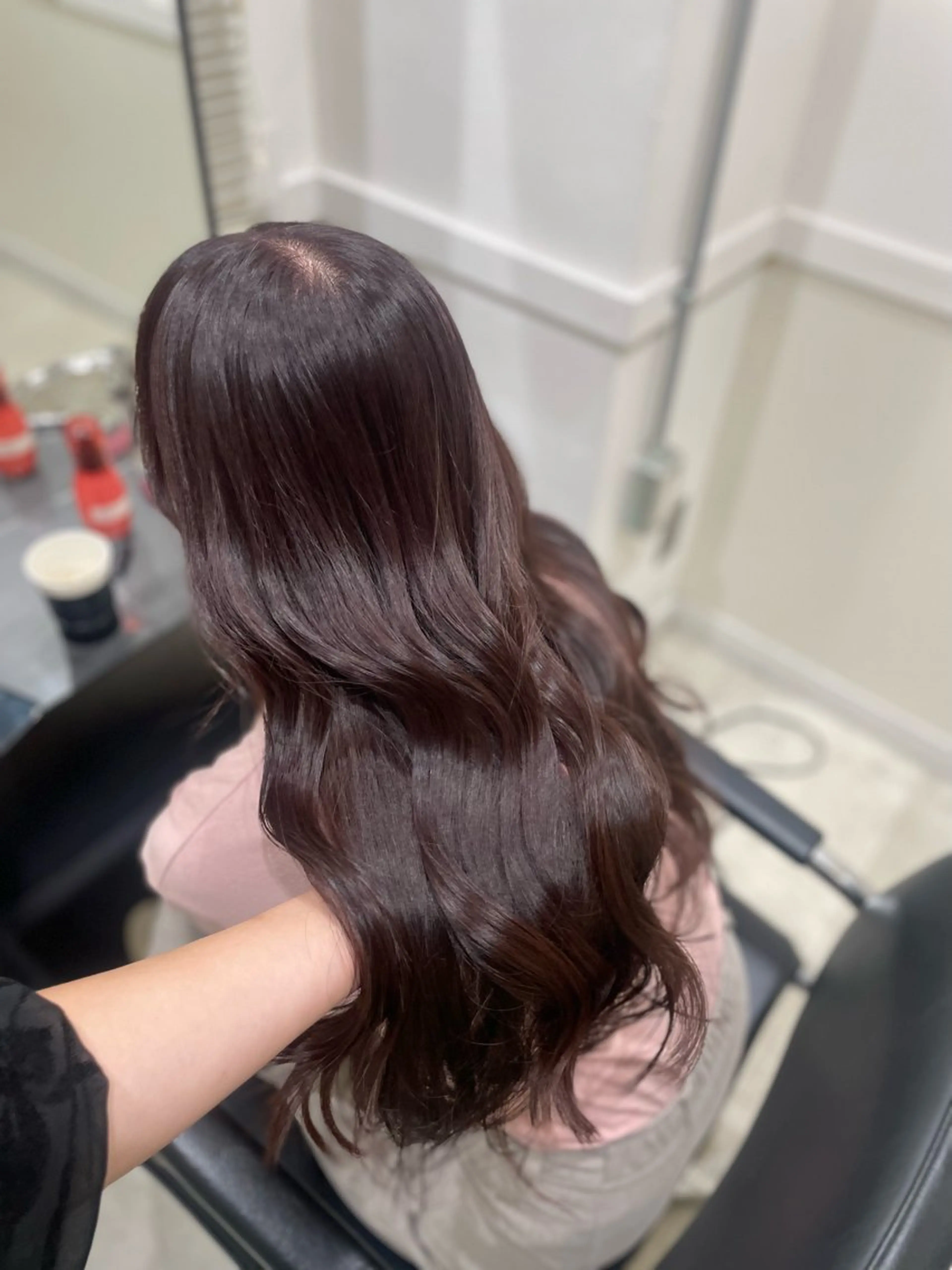 セミロング 🤍韓国トレンド ヘア🤍miku🤍のヘアスタイル