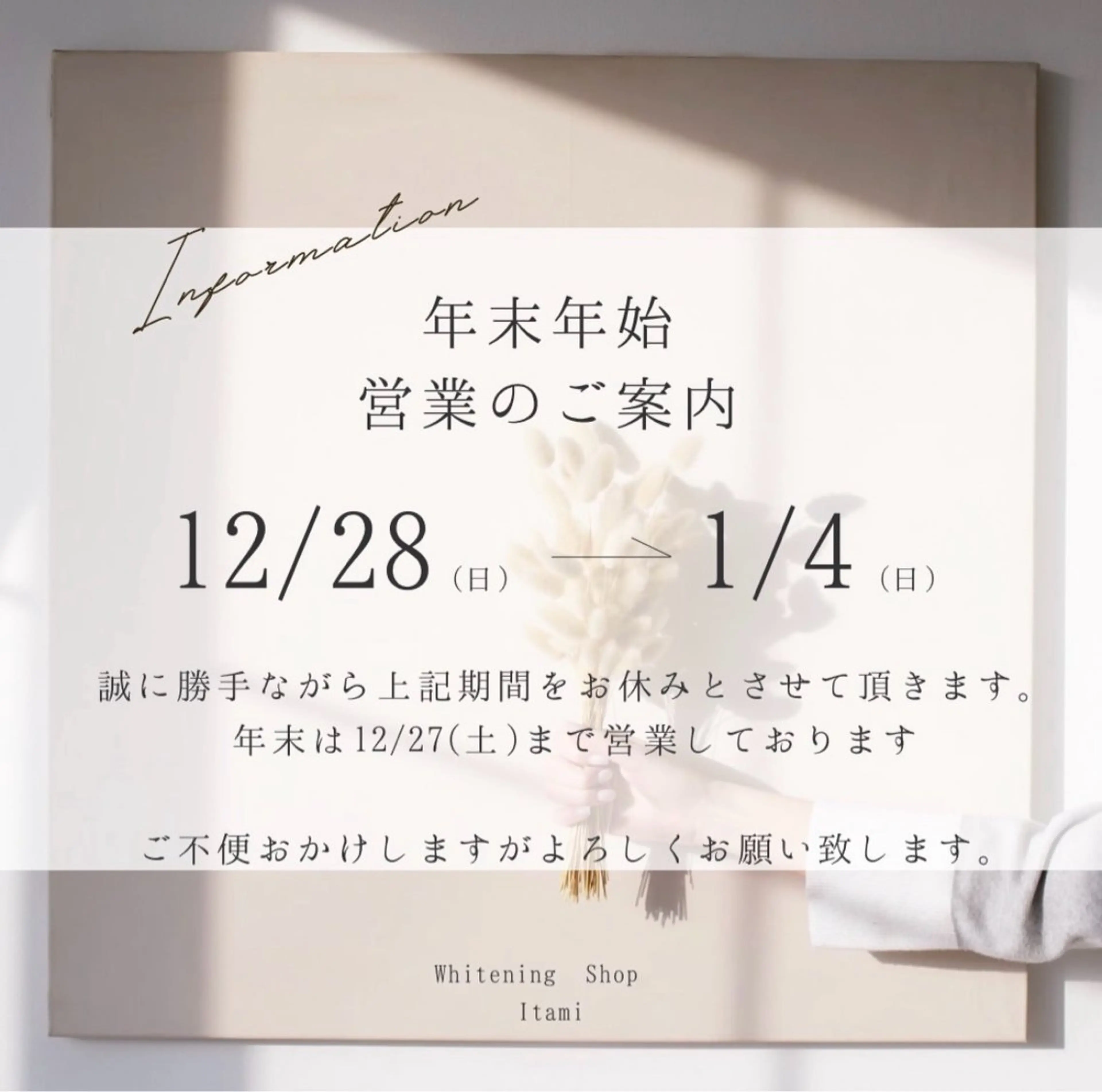 ホワイトニングショップ伊丹店所属・ホワイトニング ショップ伊丹店のその他イメージ