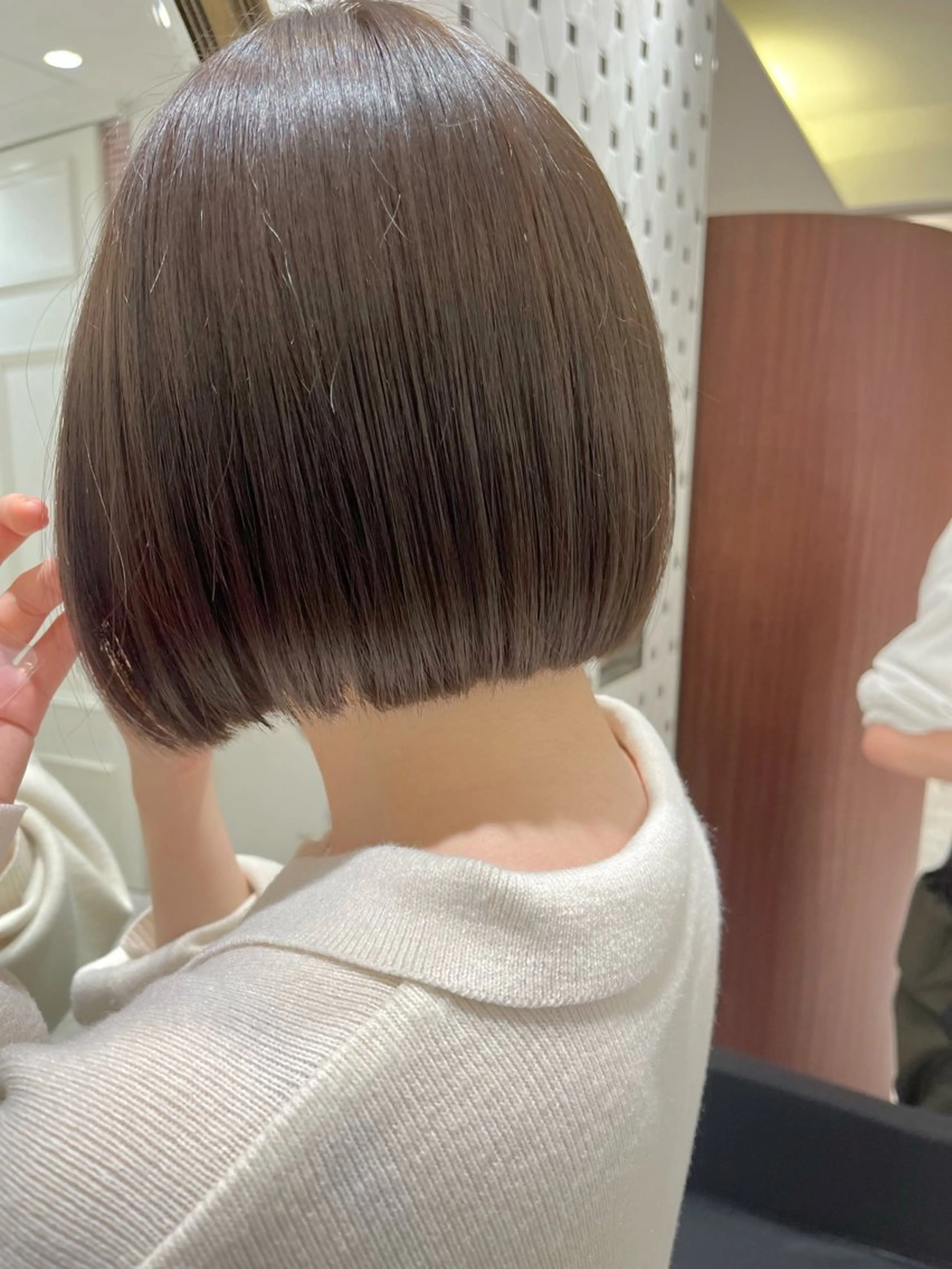 ショート 韓国風パーマ/ヘア セット/店長みづきのヘアスタイル