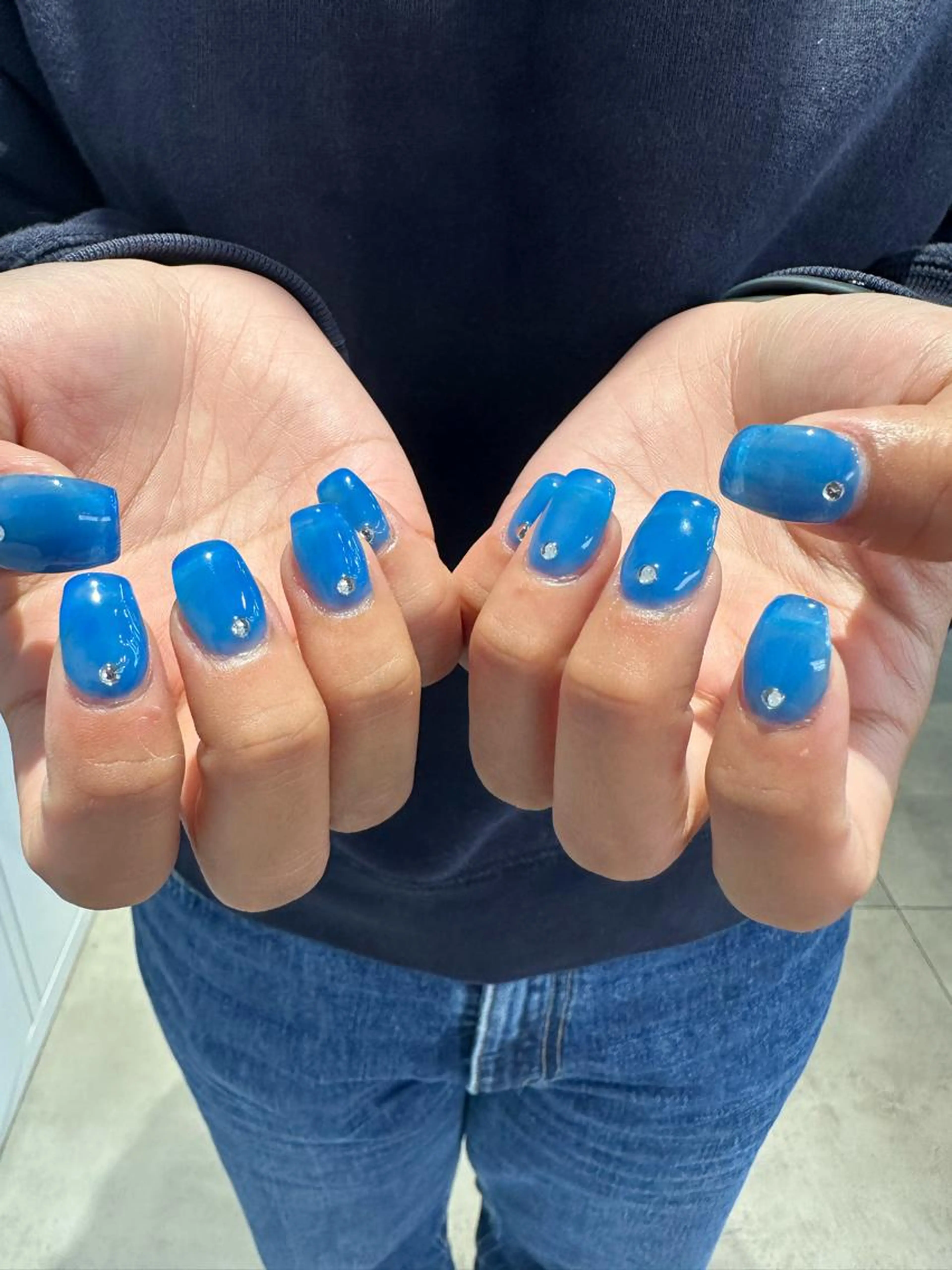 限定価格💅ワンカラーネイル💅U24オフなしの写真