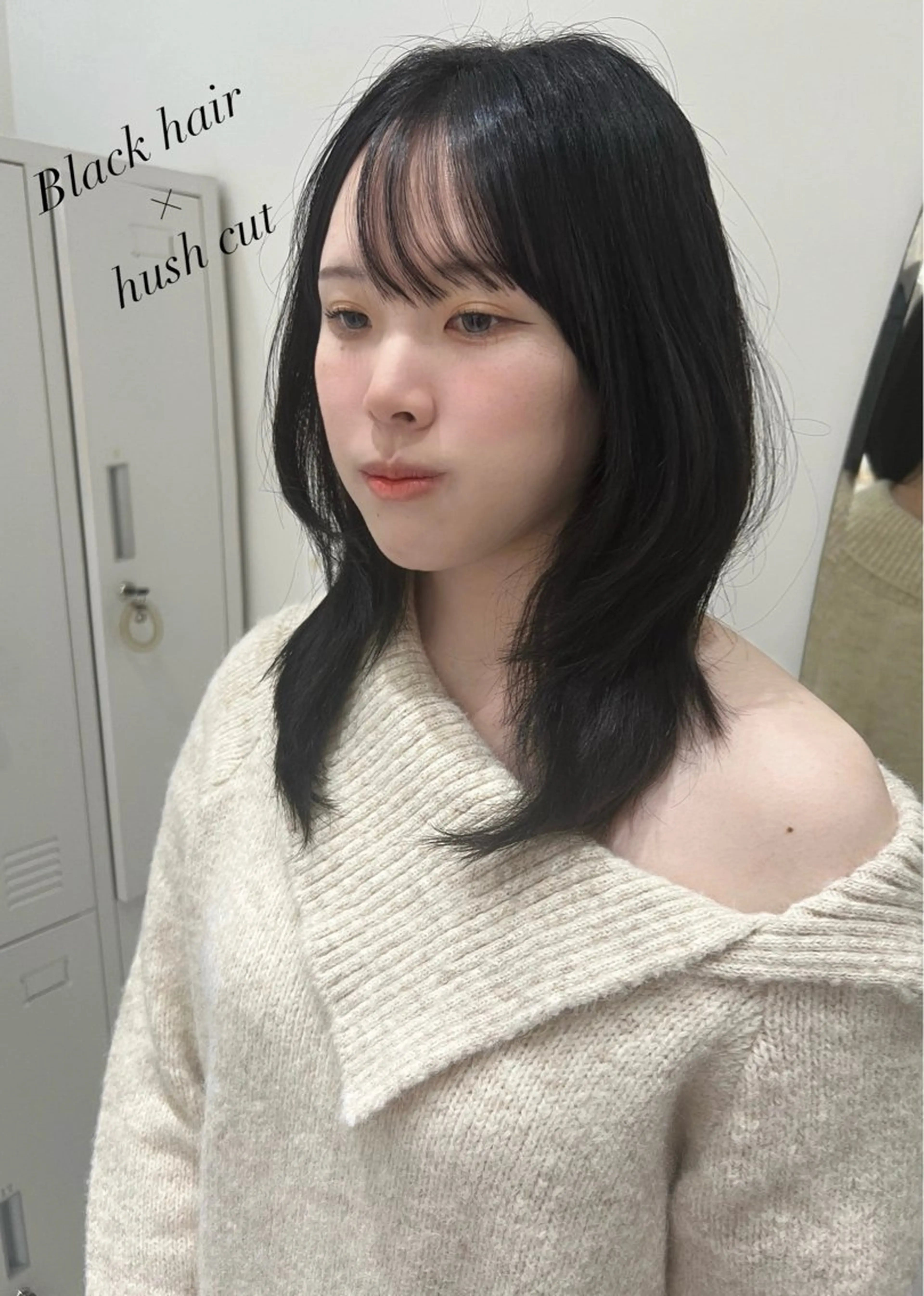 セミロング 透明感カラー🍃 レイヤースタイル✨葵のヘアスタイル