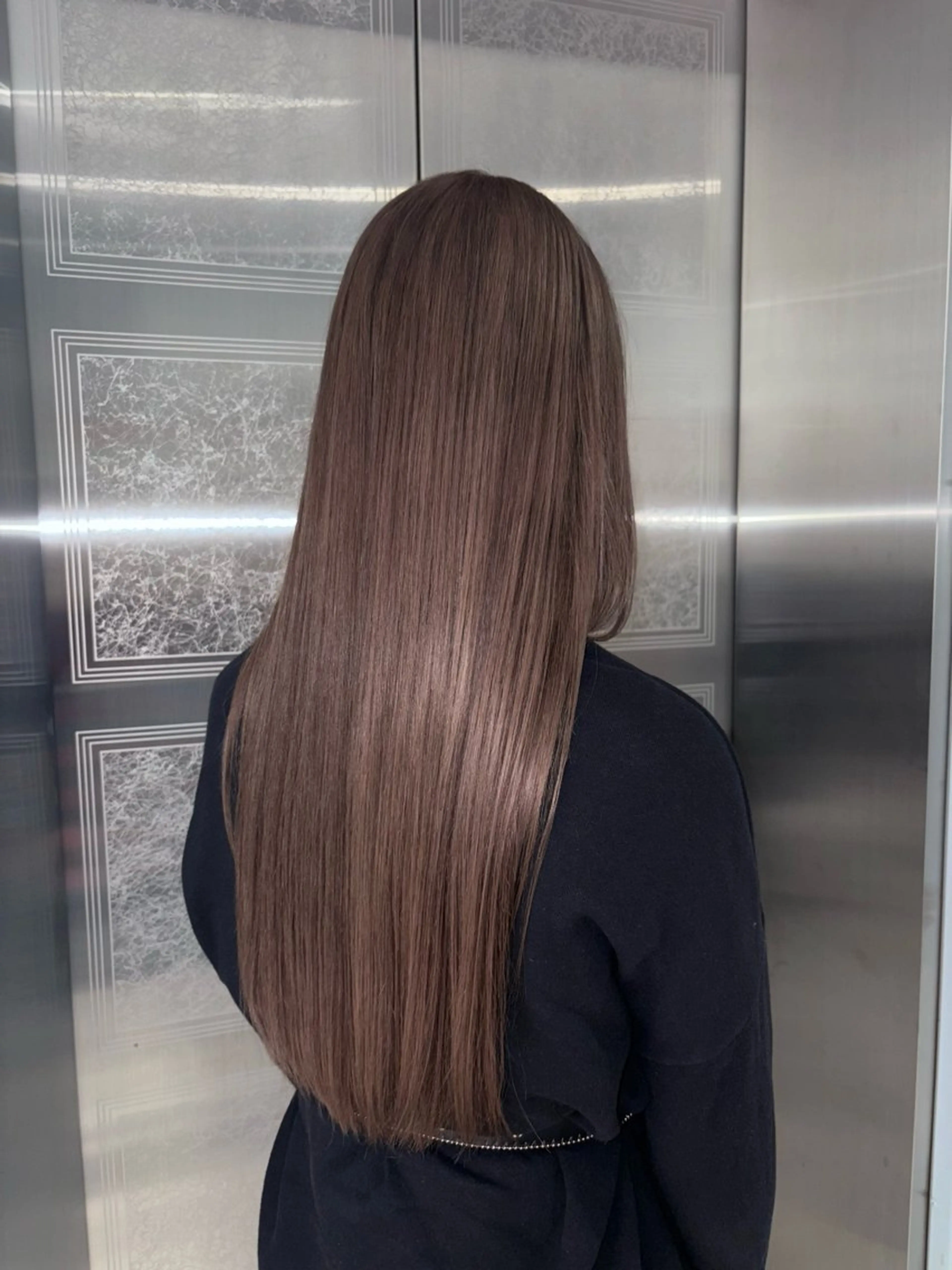 カラー ベージュカラー ブリーチ Kurumi🫟 / NORA UMEDAのヘアスタイル