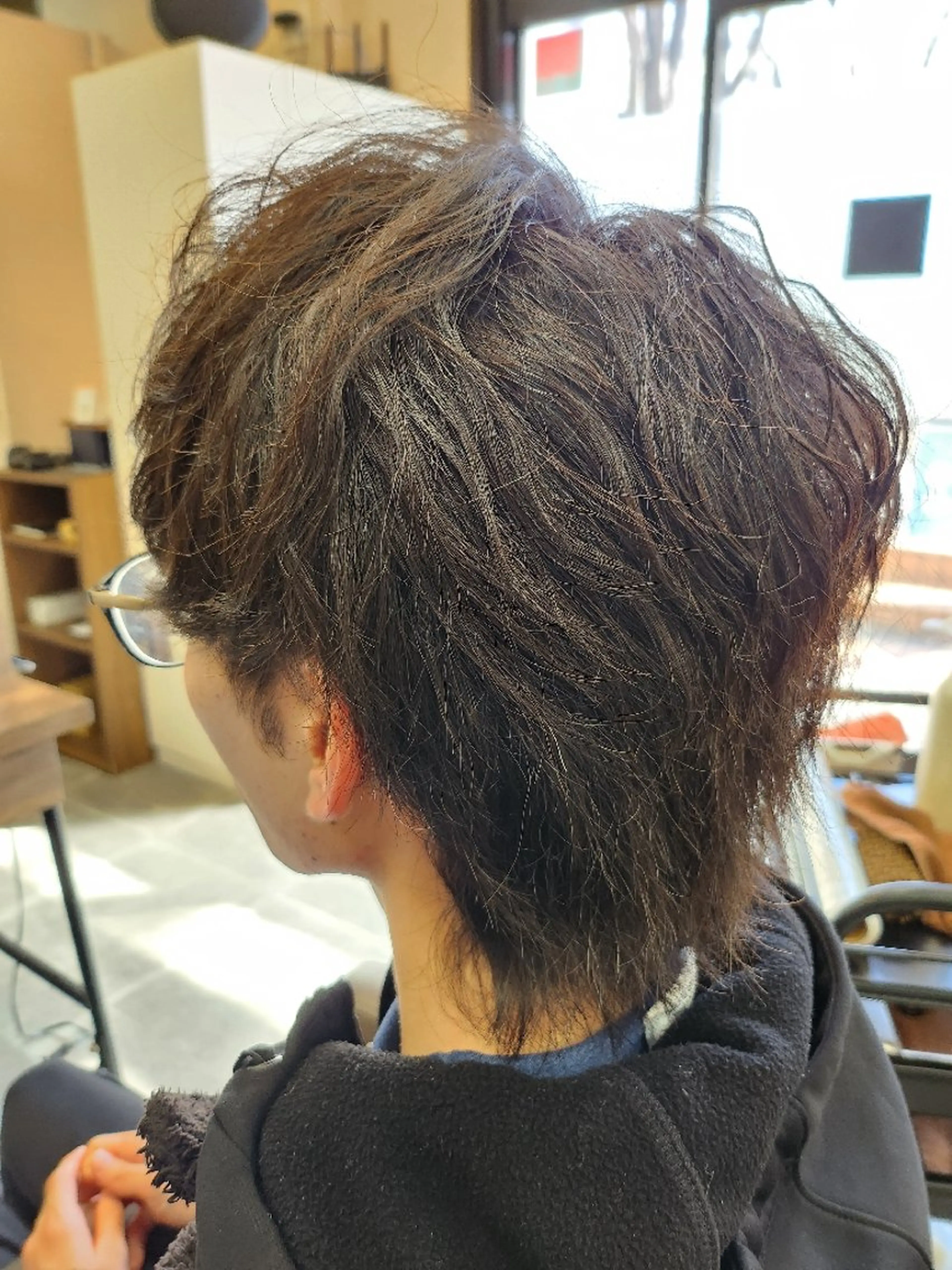 ショート メンズ メンズハイライト メンズインナーカラー メンズパーマ ハイライト 髪質改善 カット ヘアセット 石川(park) ジェウンのヘアスタイル